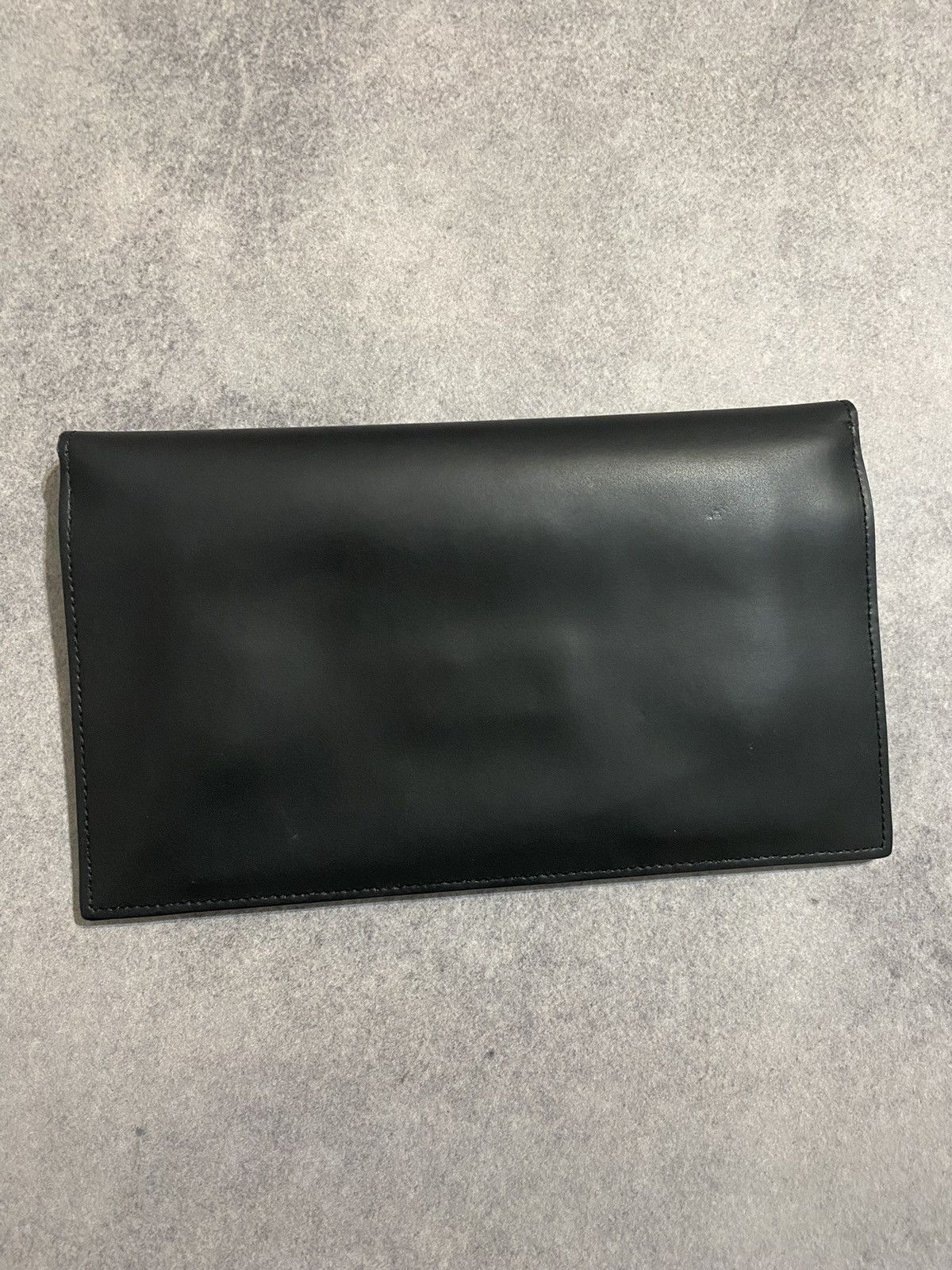 Vivienne Westwood Vivienne Westwood Anglomania Black Maroon Leather Clutch Size ONE SIZE - 2 Thumbnail