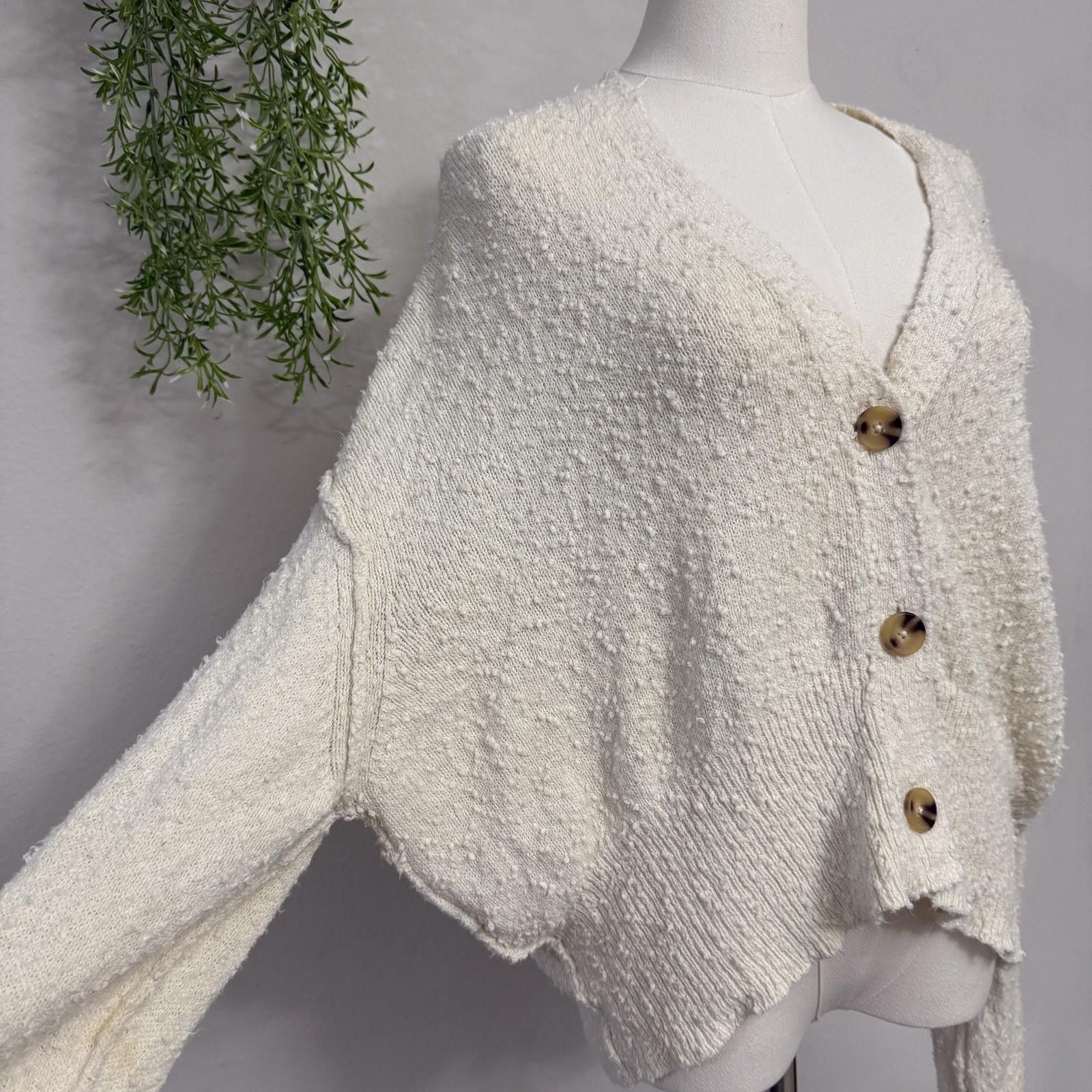 Free People Oversized Free People Cardigan Small Size S / US 4 / IT 40 - 3 Thumbnail