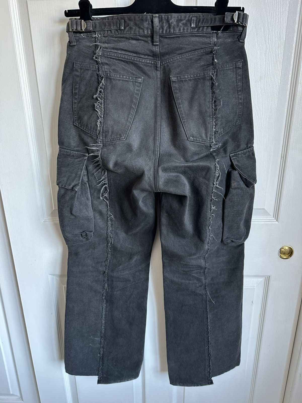 Vuja De Divisor Flared Cargo Trousers Size US 30 / EU 46 - 2 Thumbnail