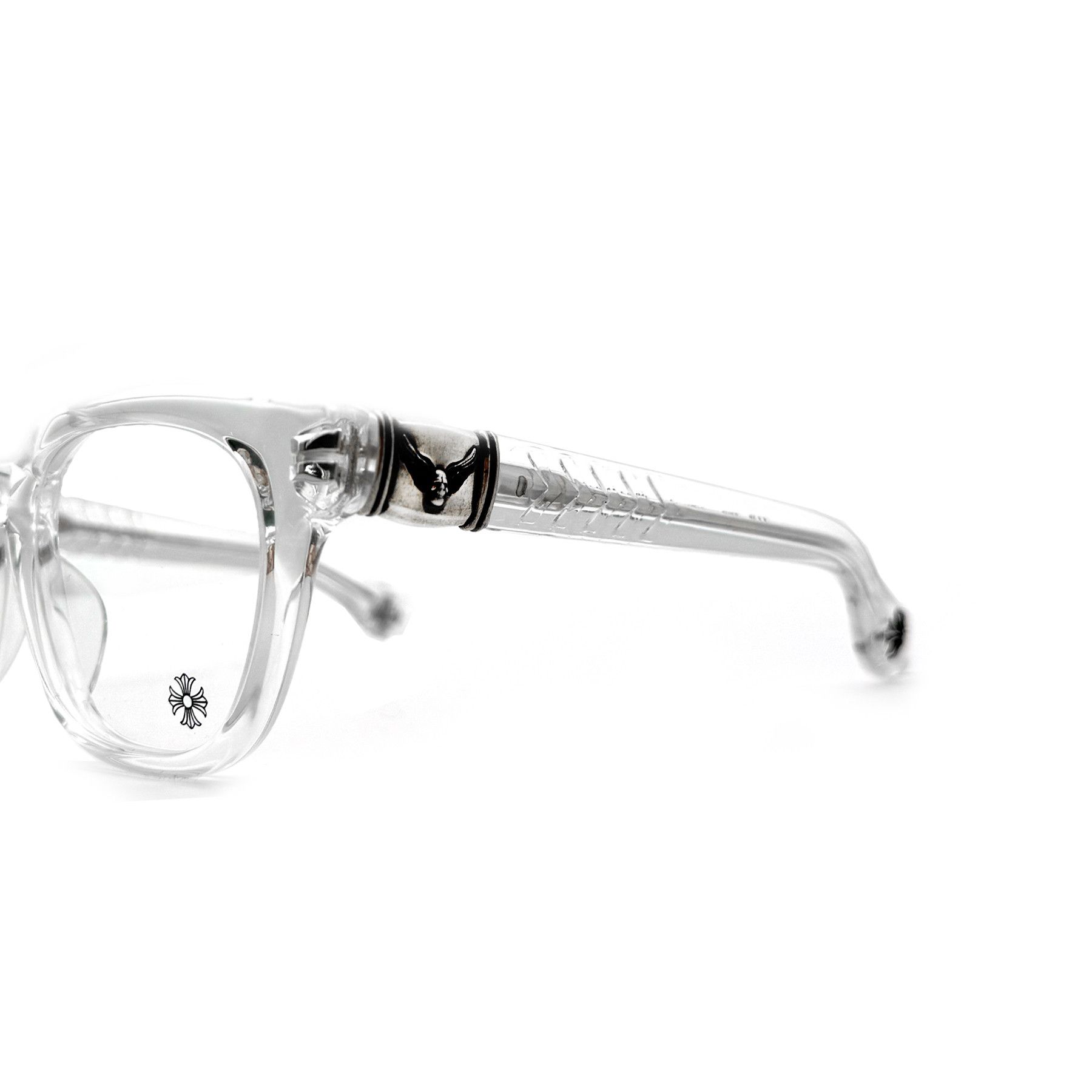 Chrome Hearts Chrome Hearts WELL HELL YEAH CRYS Glasses Frame Size ONE SIZE - 3 Thumbnail