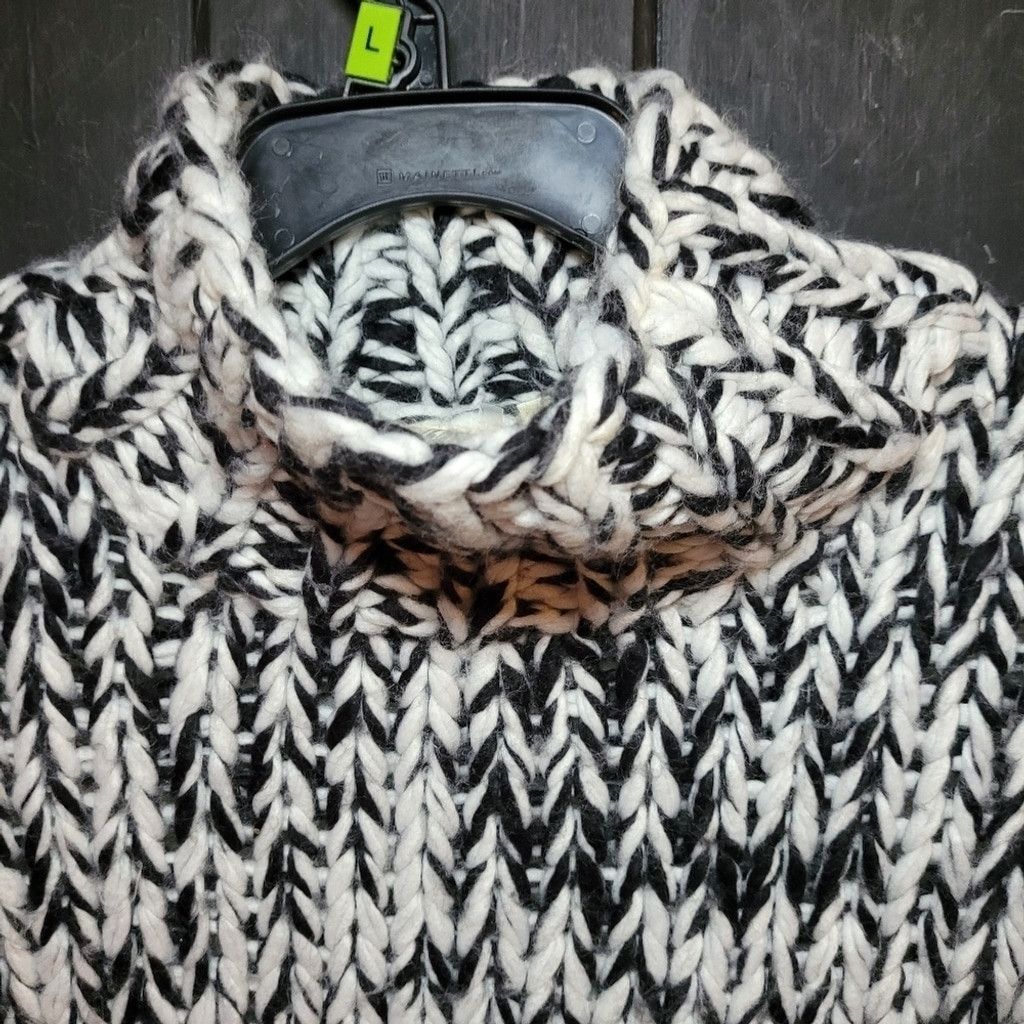 Other White Crow, handmade sweater, black and white, Nwt, Small Size XS / US 0-2 / IT 36-38 - 2 Thumbnail