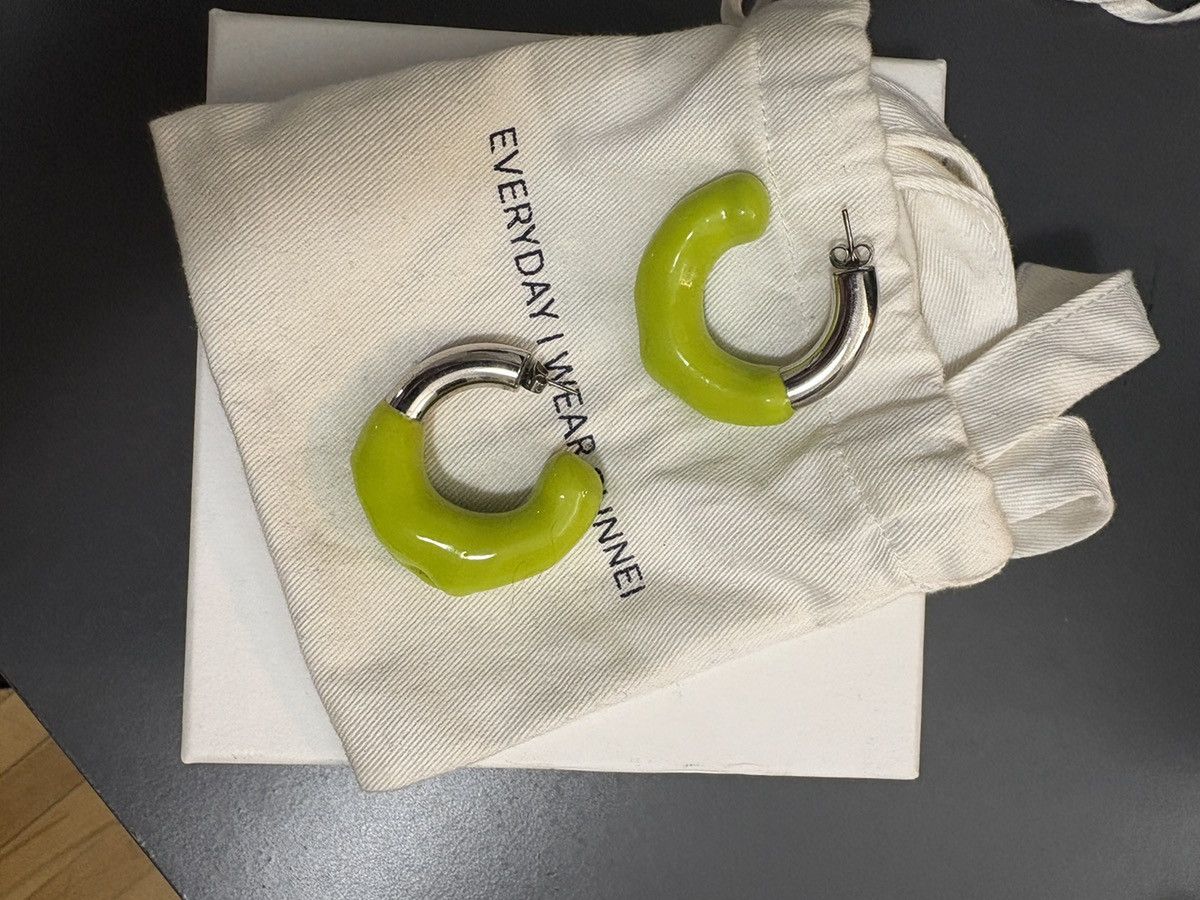 Sunnei Sunnei rubberized large earrings Size ONE SIZE - 5 Thumbnail