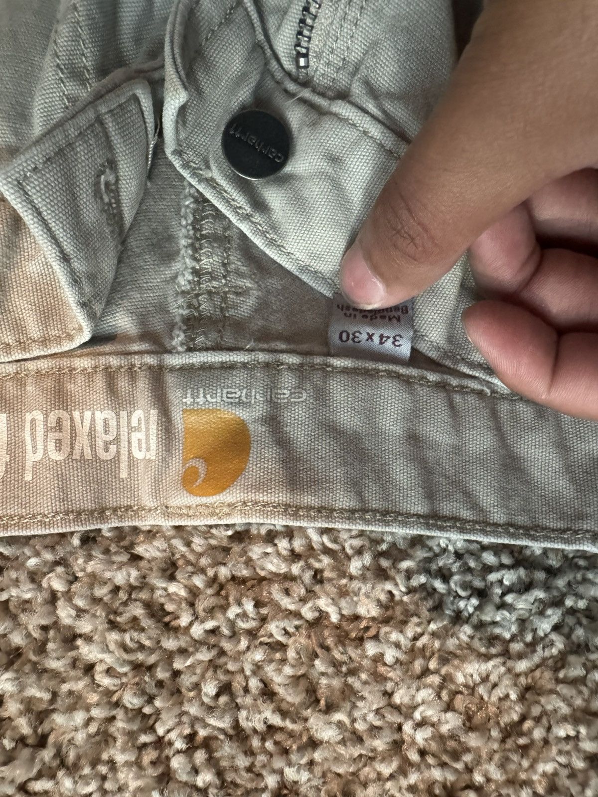 Carhartt Relaxed Fit Carhartt Pants Size US 34 / EU 50 - 1 Thumbnail