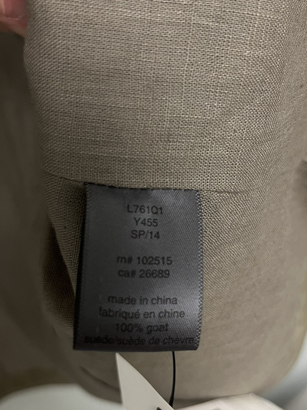 John Varvatos Suede Woodward jacket. 52 Size US L / EU 52-54 / 3 - 7 Thumbnail
