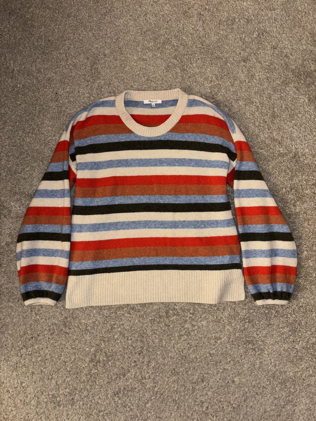 Madewell Madewell Striped Sweater Size S / US 4 / IT 40 - 1 Thumbnail