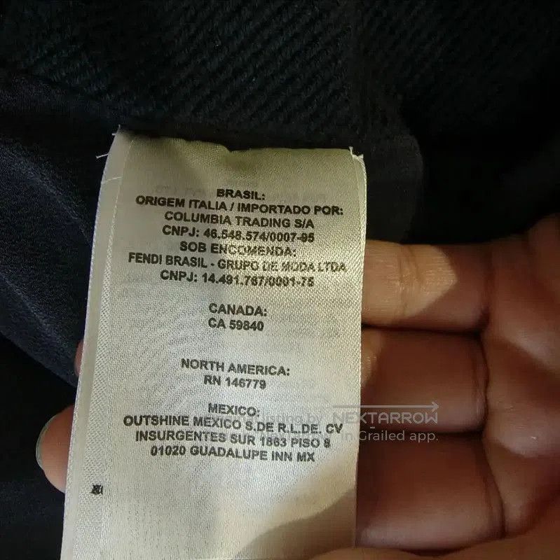 Fendi Fendi Women's Black Cotton Hoodie with Logo . Size L / US 10 / IT 46 - 9 Thumbnail