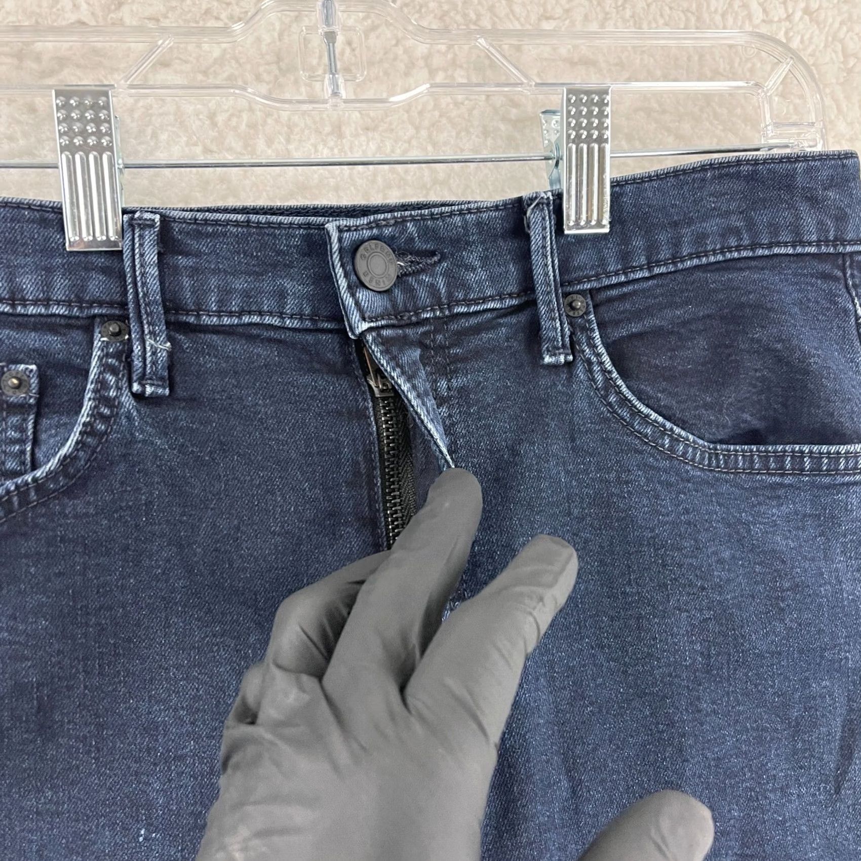 GRLFRND GRLFRND Kendall Jeans Womens 29 Blue Denim High-Rise Skinny Leg 5-Pocket USA Made Jeans Size 29" - 5 Thumbnail