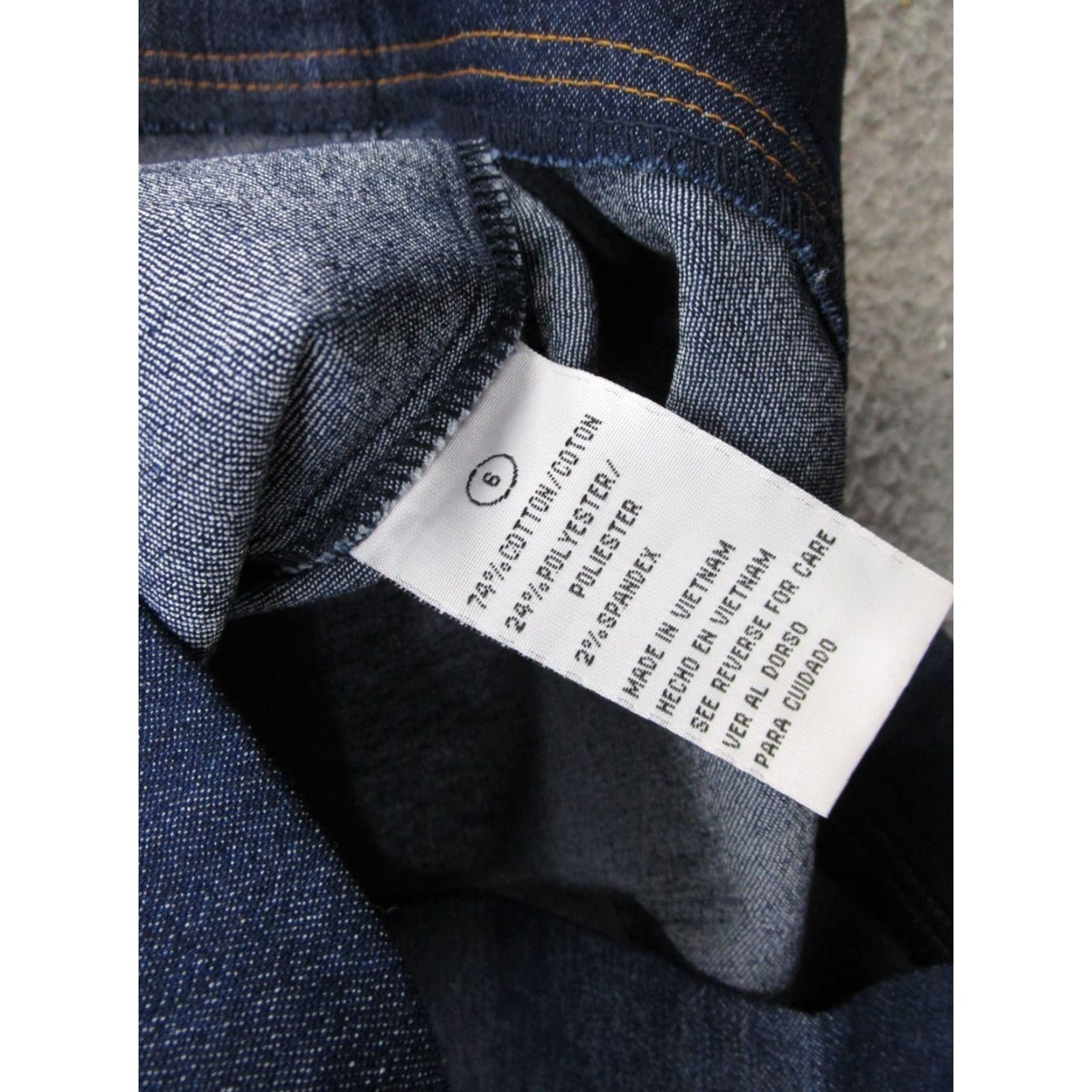 Vintage Shelby & Palmer Shirt Dress Denim Blue Size 6 Short Sleeve Collared Knee Length Womens Bagged New Size M / US 6-8 / IT 42-44 - 4 Thumbnail