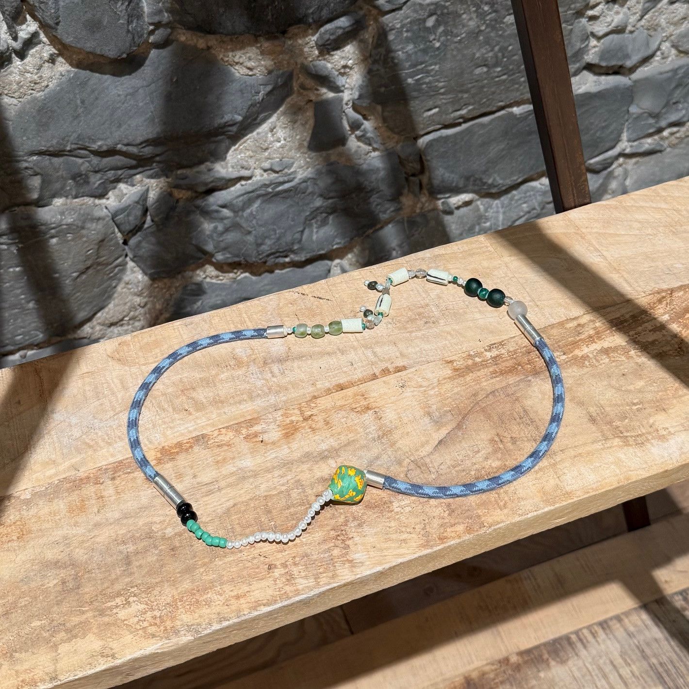 Wales Bonner Wales Bonner X SSENSE Gemstones Charms Necklace Set Size ONE SIZE - 4 Thumbnail