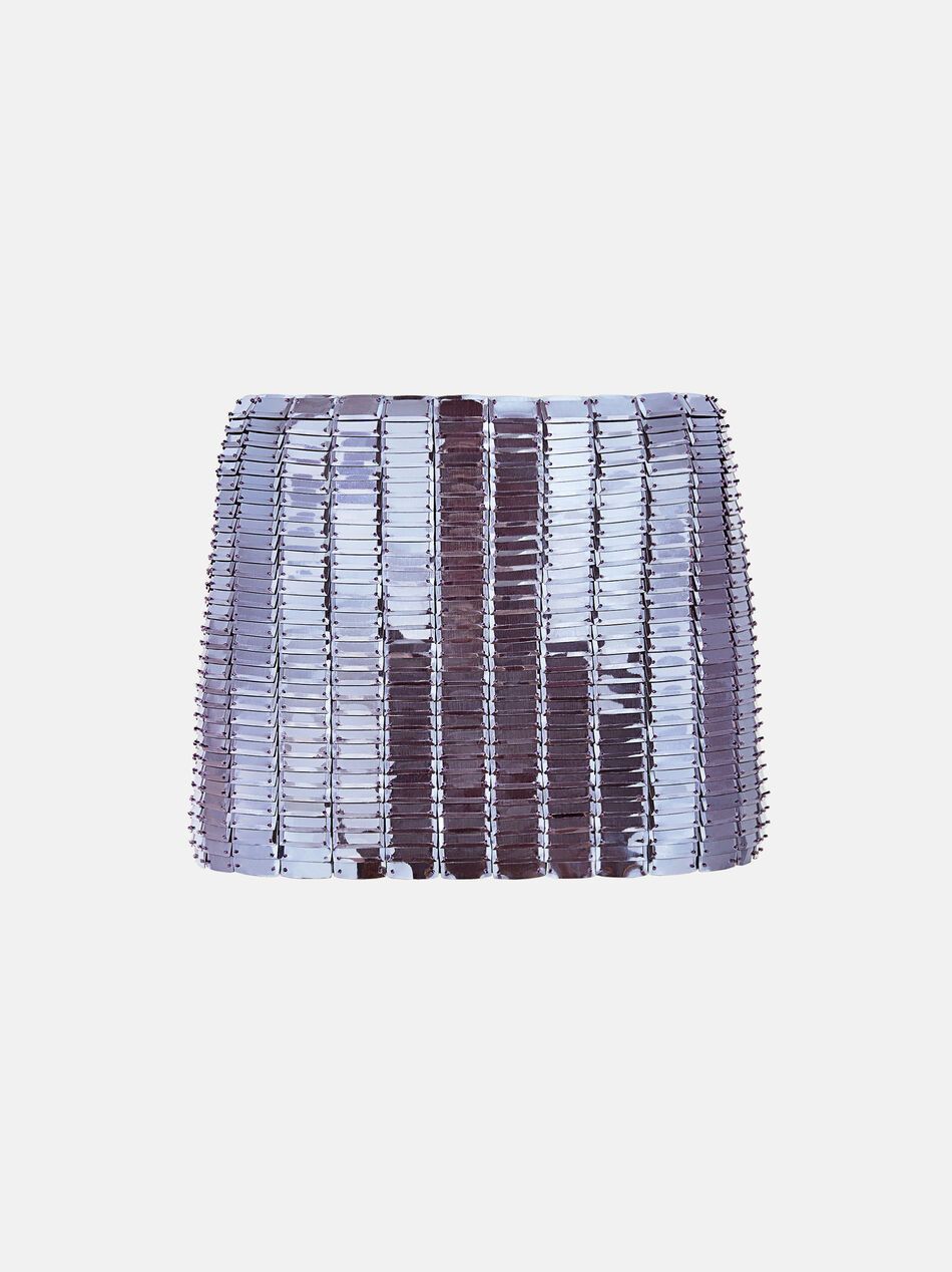 The Attico o1mle0525 Rue Mini Skirt in Lavender Size 25" / US 0 / IT 36 - 1 Thumbnail