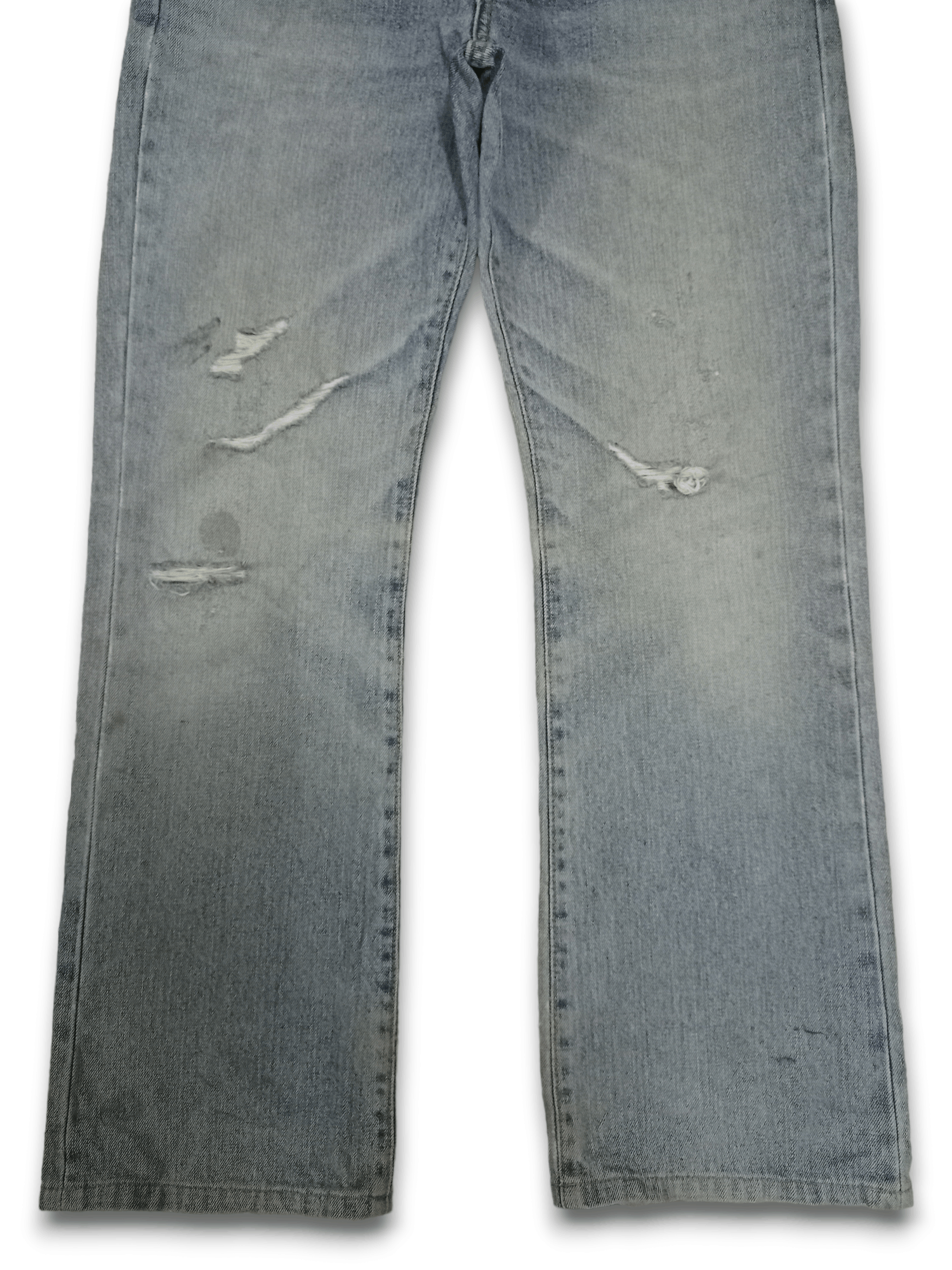 Japanese Brand × Uniqlo Vintage Japanese Uniqlo Blue Wash Bootcut Jeans Size US 30 / EU 46 - 9 Thumbnail