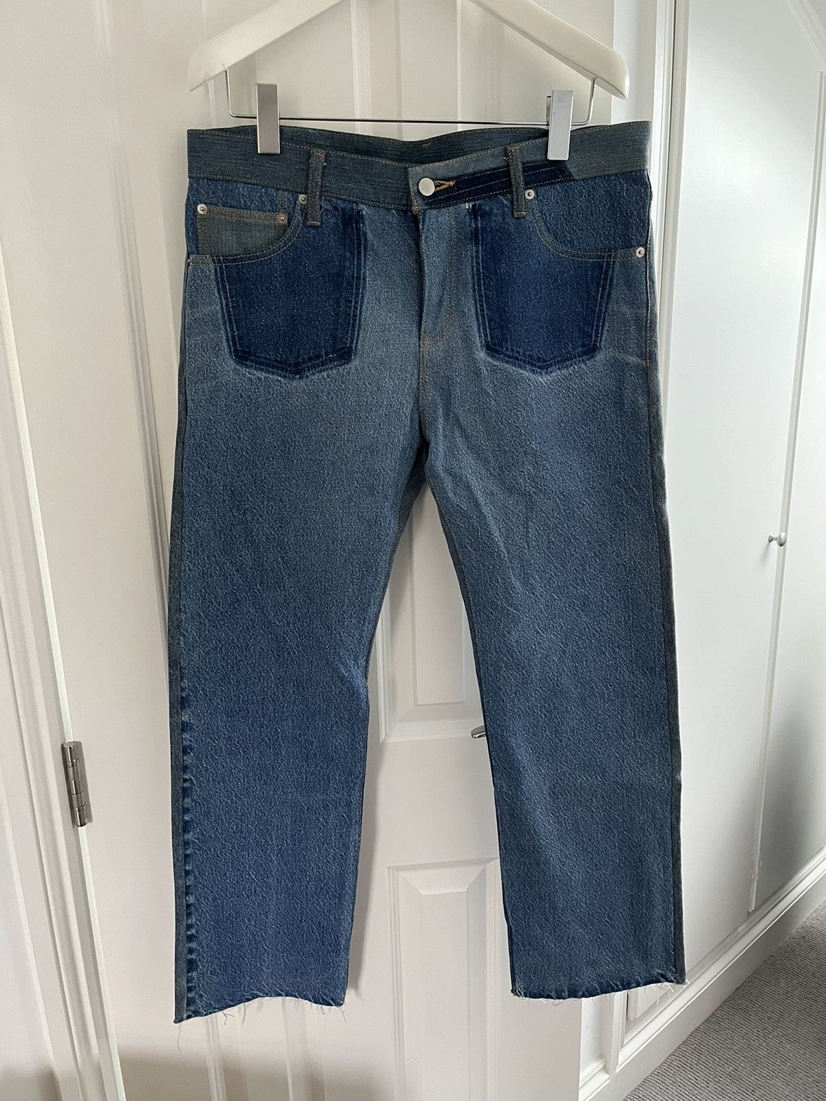 Japanese Brand NOVE Made in Japan Japan Reconstructed Jeans Size US 34 / EU 50 - 1 Thumbnail