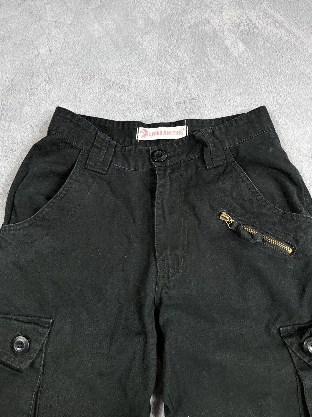 Japanese Brand × Vintage Vintage Y2K Faded cargo pants streetwear opium size XS Size 26" / US 2 / IT 38 - 4 Thumbnail