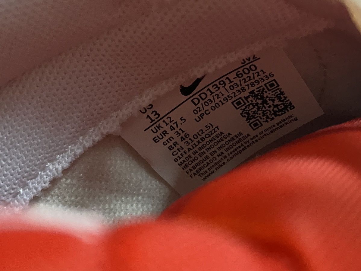 Nike Nike Dunk Low Championship Red Size US 13 / EU 46 - 5 Thumbnail