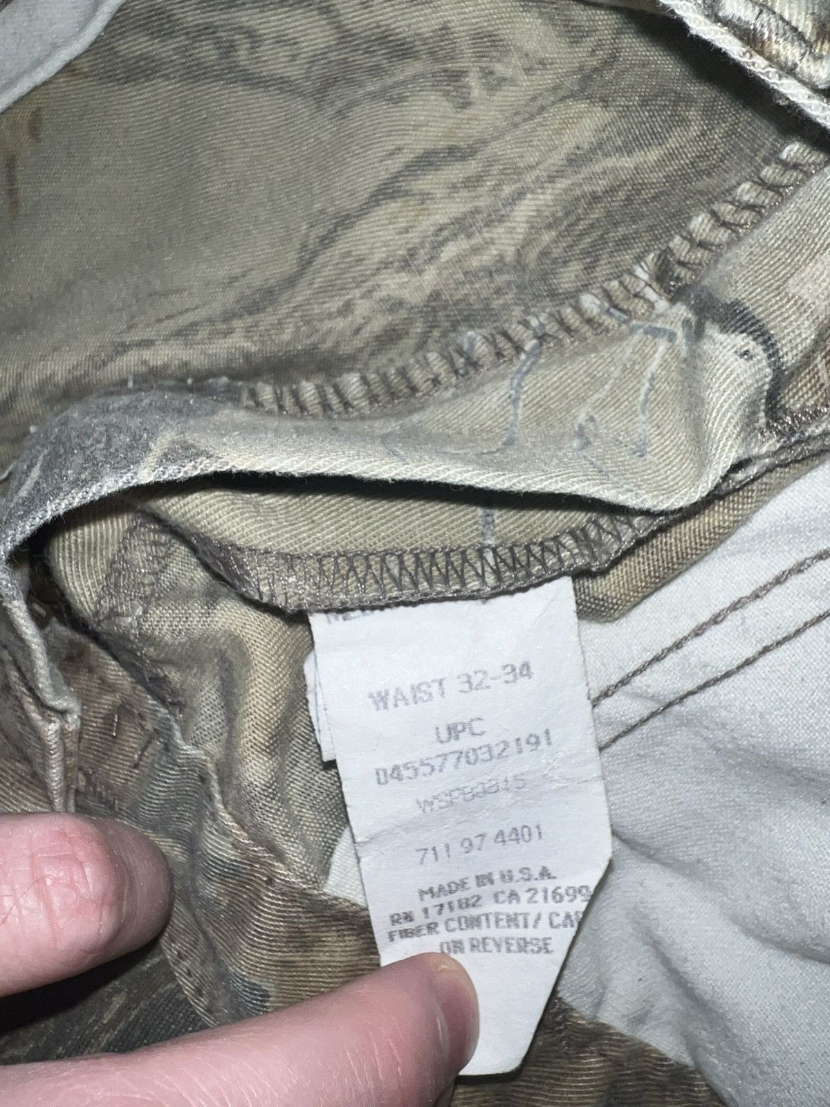 Liberty × Realtree Vintage 2000s Realtree Woodland Camo Cargo Pants Size US 32 / EU 48 - 2 Thumbnail