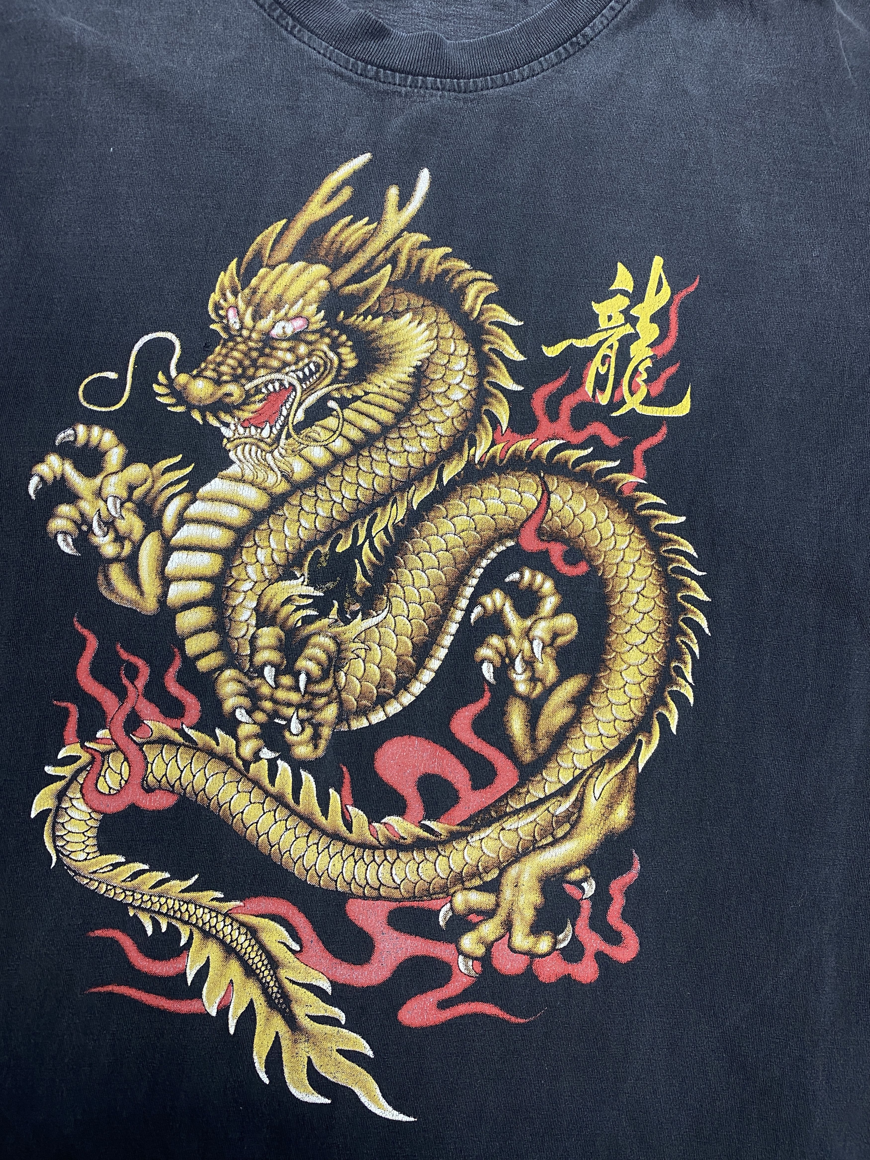 Japanese Brand × Vintage Vintage Japanese style dragon print t-shirt Size US XL / EU 56 / 4 - 3 Thumbnail