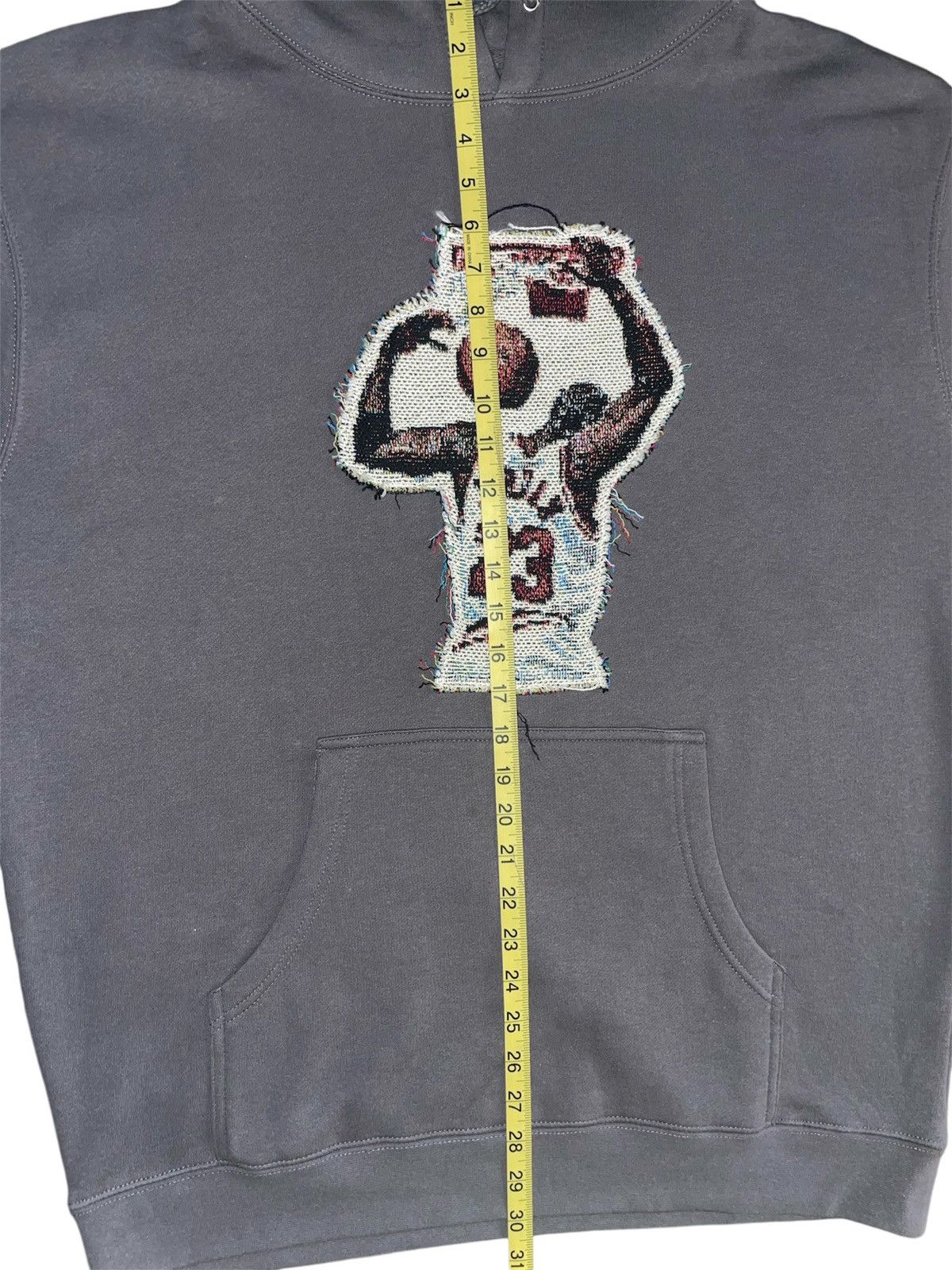 Designer Michael Jordan Hand-Stitched Embroidered Hoodie Size US L / EU 52-54 / 3 - 11 Thumbnail