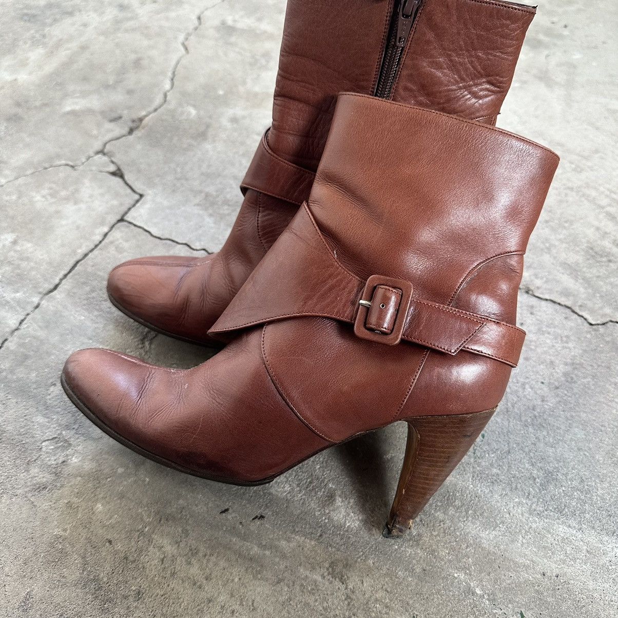 Marni Marni vintage leather Heels boots Size US 10 / IT 40 - 10 Thumbnail