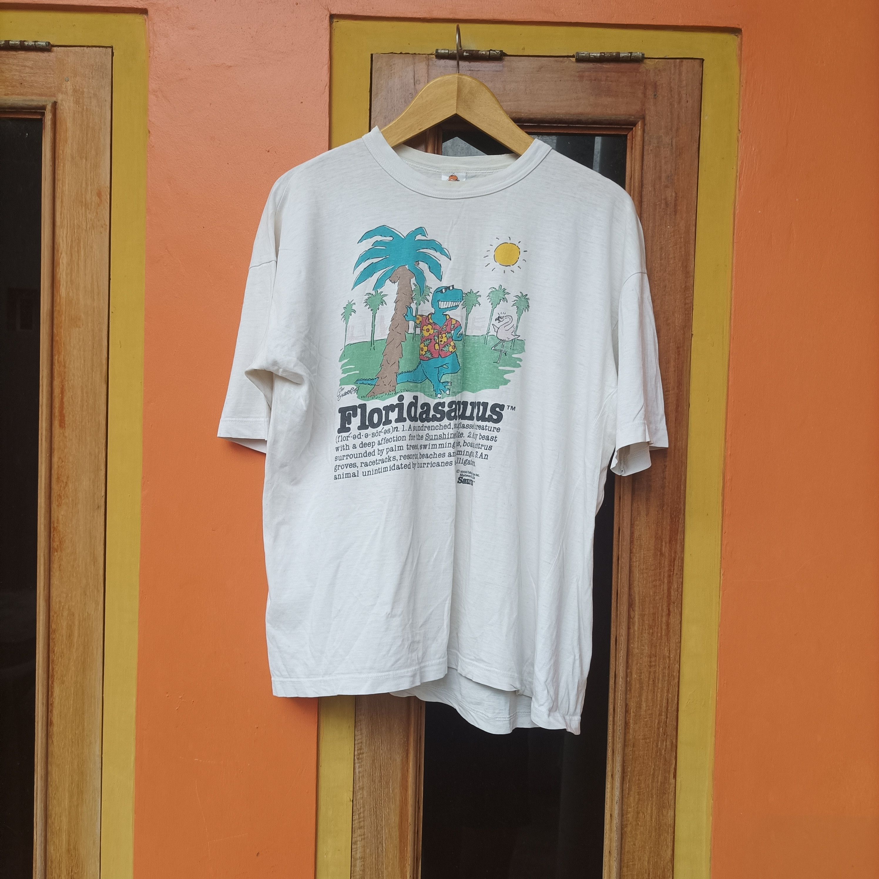 Vintage VINTAGE 90'S FLORIDINA SAURUS Size US XL / EU 56 / 4 - 1 Thumbnail