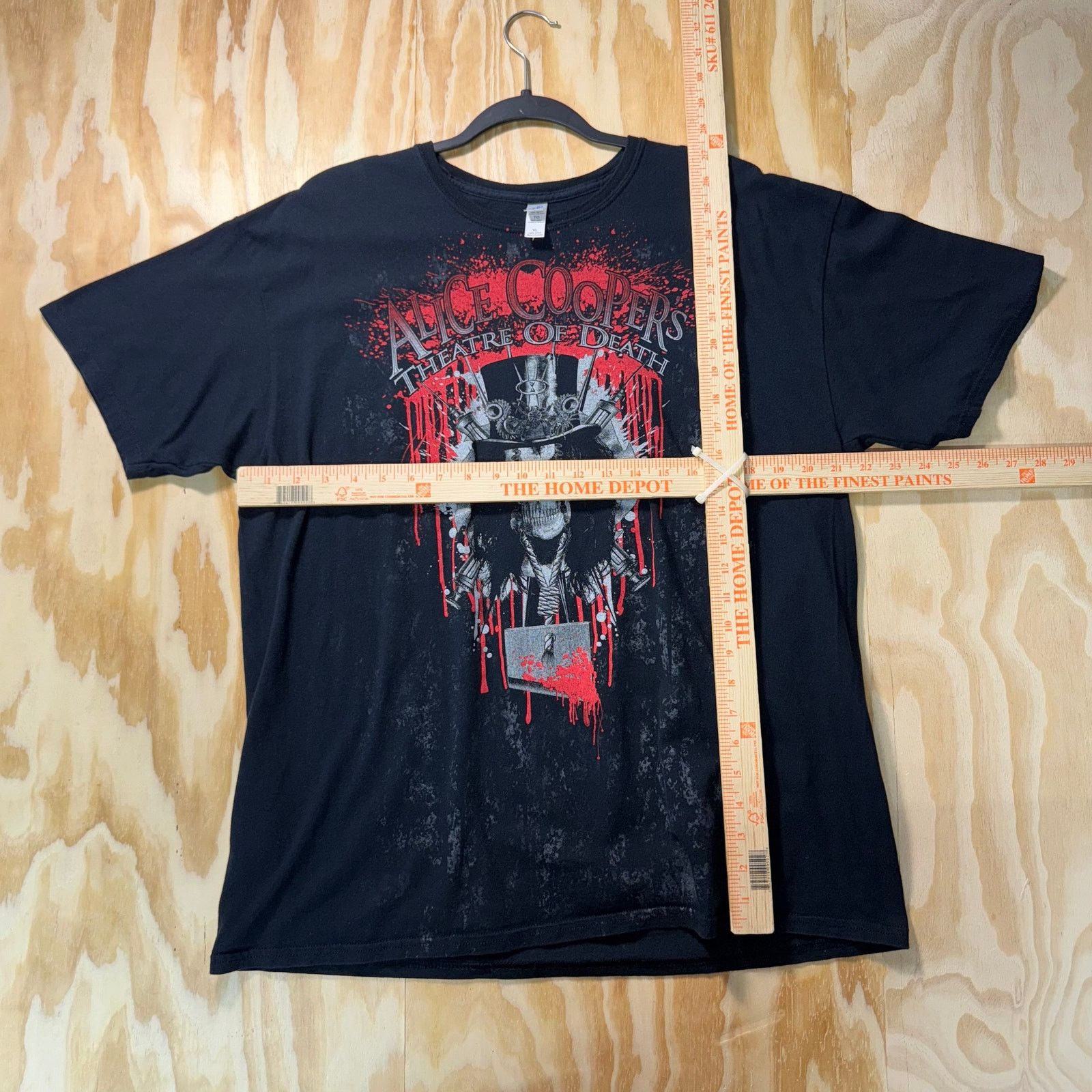 Vintage Vintage Y2K Alice Cooper Theatre of death grunge 00s t-shirt Size US XL / EU 56 / 4 - 4 Thumbnail