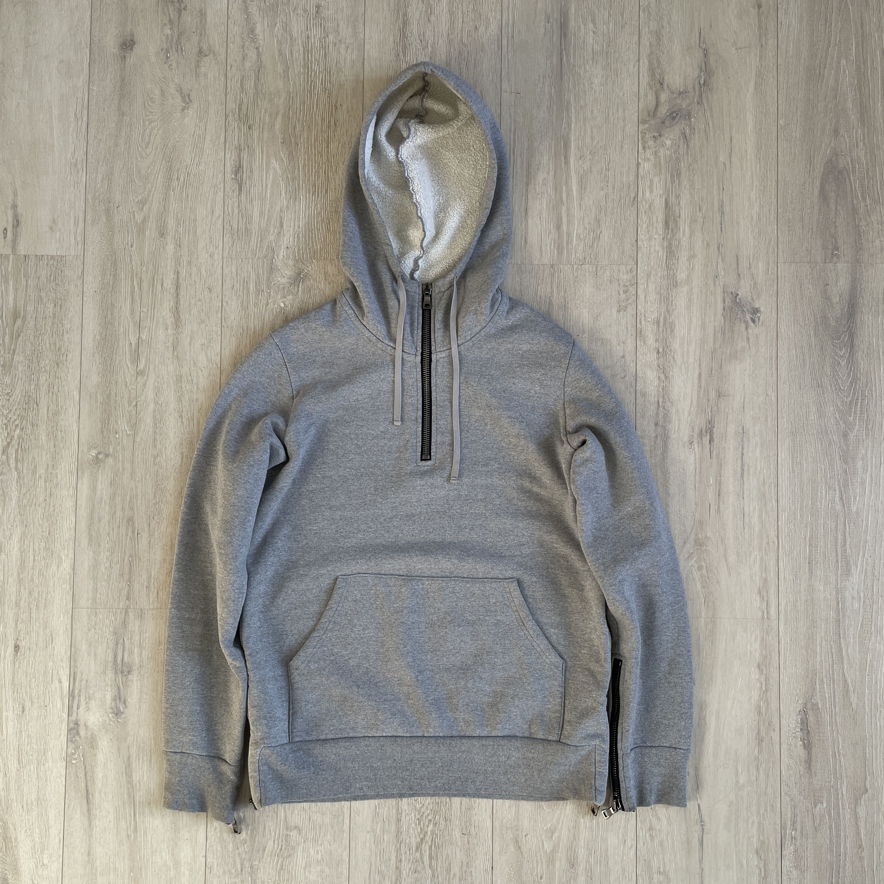 Balmain Balmain SS12 quarter zip hoodie by Oliver Rousteing Size US S / EU 44-46 / 1 - 1 Thumbnail