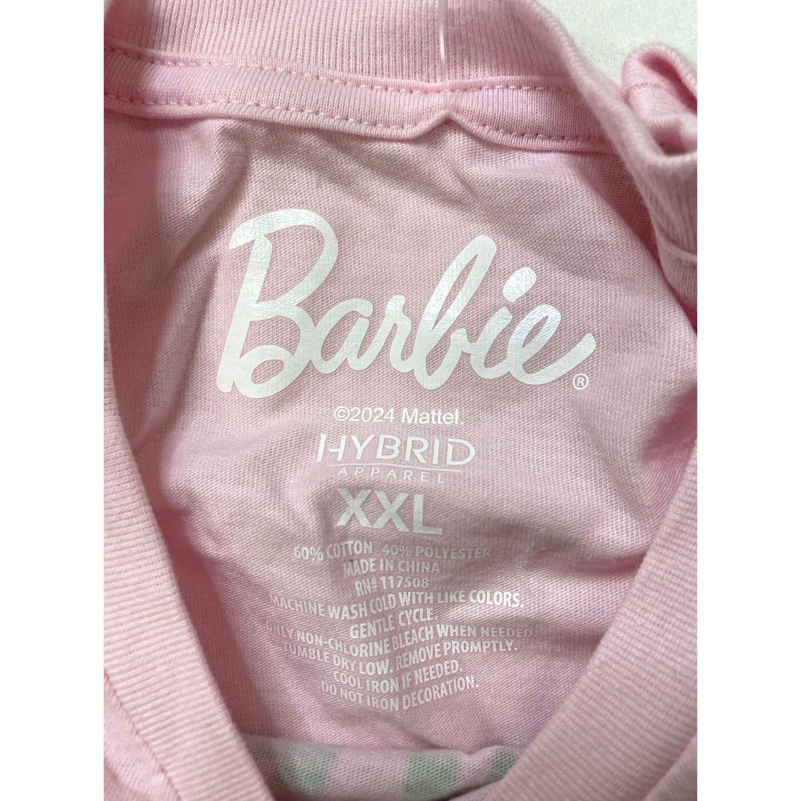 Vintage VINTAGE Barbie Sports Club Los Angeles Graphic T-shirt Women XXL Pink Short Sleeve NWT Size XXL / US 16-18 / IT 52-54 - 4 Thumbnail
