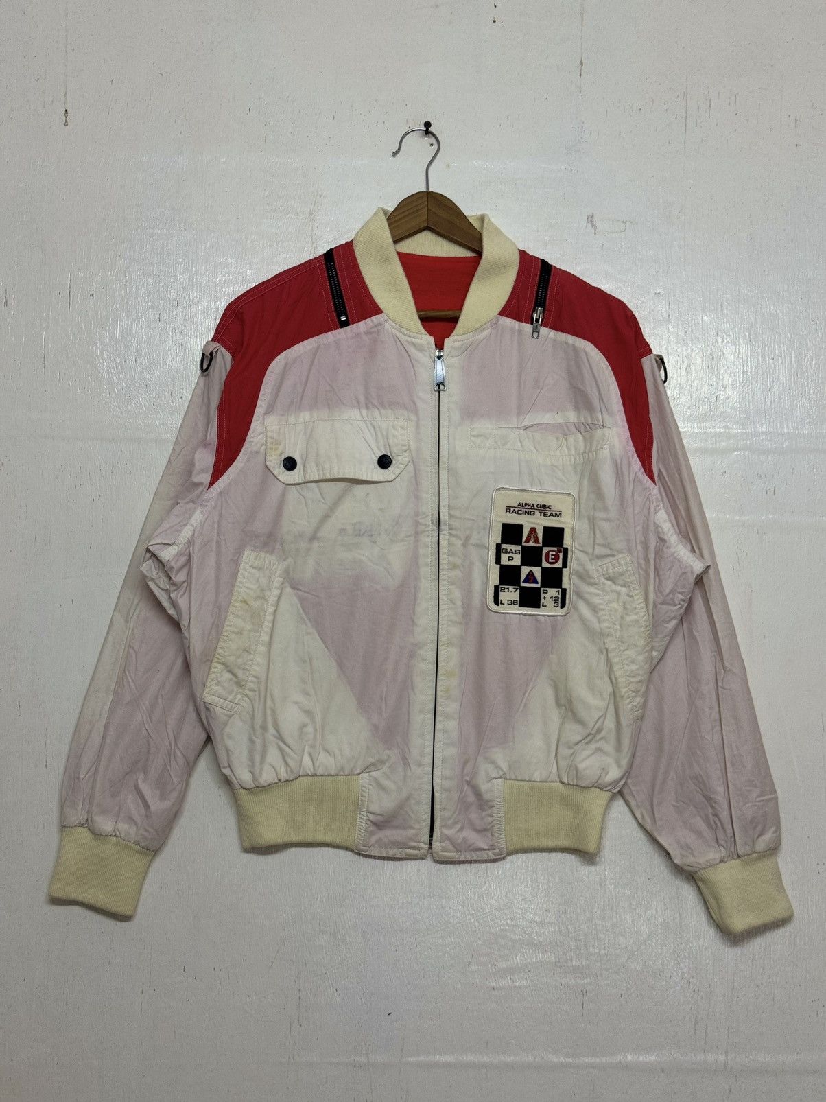 Alpha Industries × Vintage Vintage Alpha Cubic Racing Team (No taq) Size US M / EU 48-50 / 2 - 5 Thumbnail