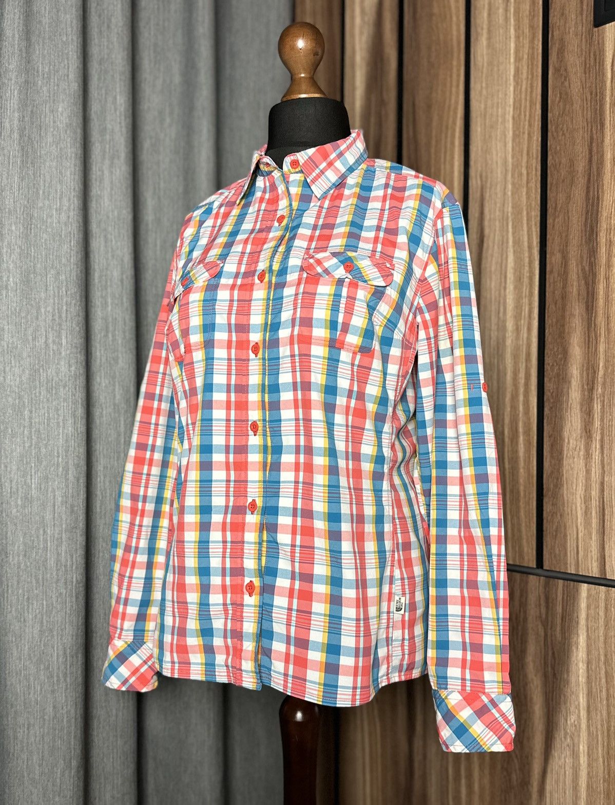 The North Face The North Face Long Sleeve Checkered Shirt Women's Size L Size L / US 10 / IT 46 - 2 Thumbnail
