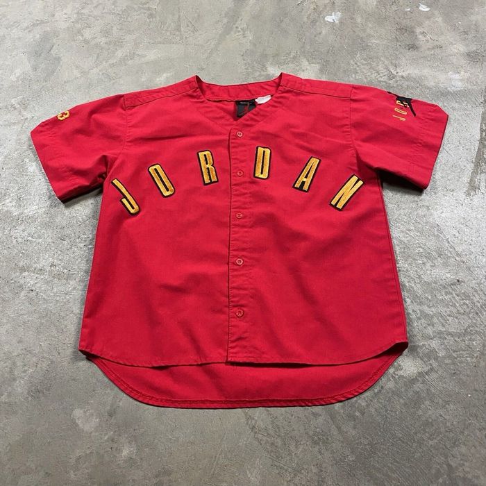 Jordan button cheap up jersey