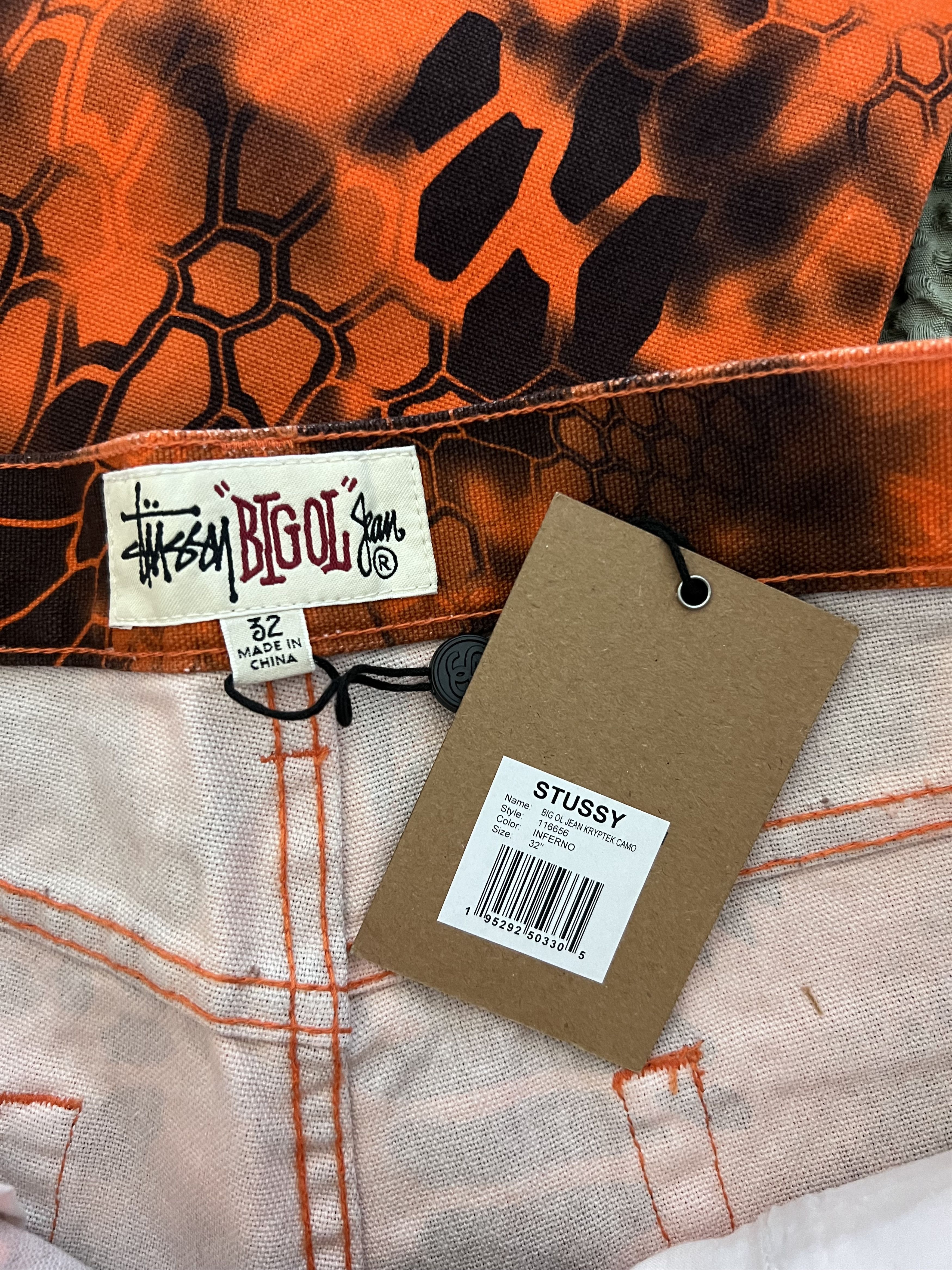 Stussy Stussy Big Ol Jeans in Inferno Kryptek Camo Size US 32 / EU 48 - 7 Thumbnail