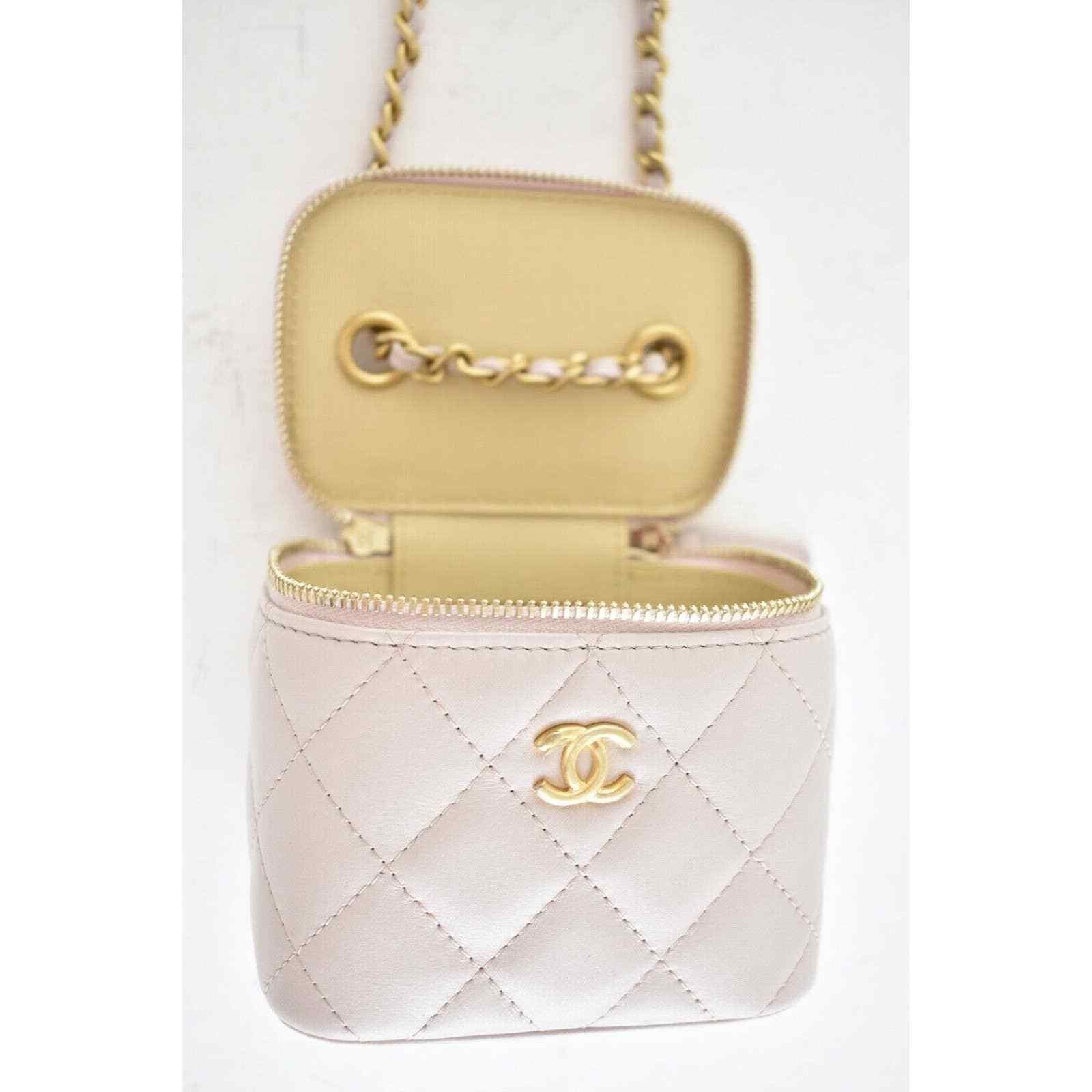 Chanel Chanel Chain Gold Coco Pearl Crush Shoulder Crossbody Bag Size ONE SIZE - 10 Thumbnail