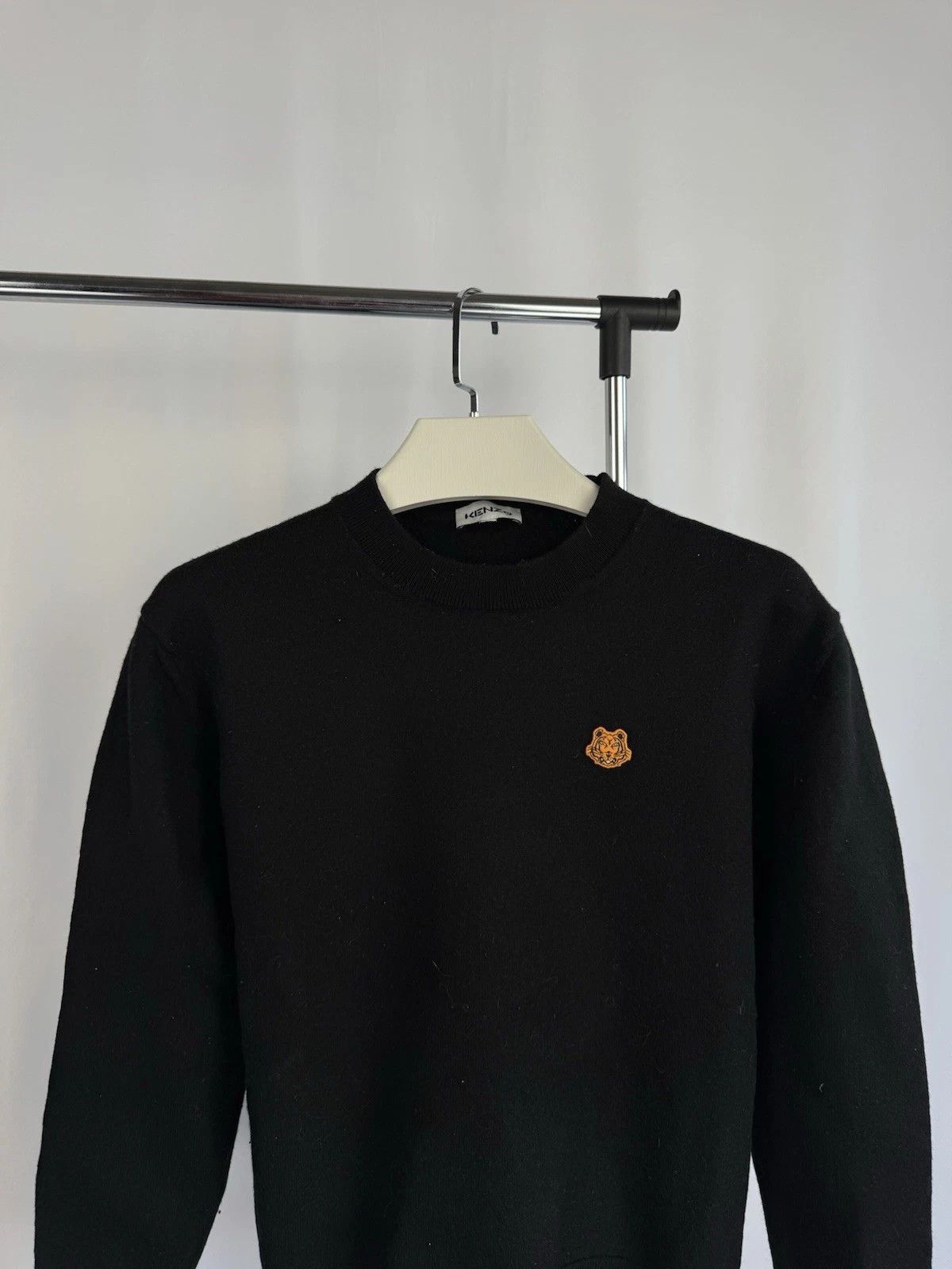 Kenzo KENZO Tiger Logo Black Sweatshirt Men Designer Crewneck Size US S / EU 44-46 / 1 - 2 Thumbnail
