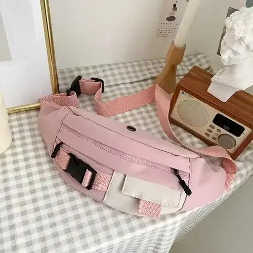 Japanese Brand Waist Bags Casual Functional Money Phone Pouch Belt Bag Size ONE SIZE - 4 Thumbnail