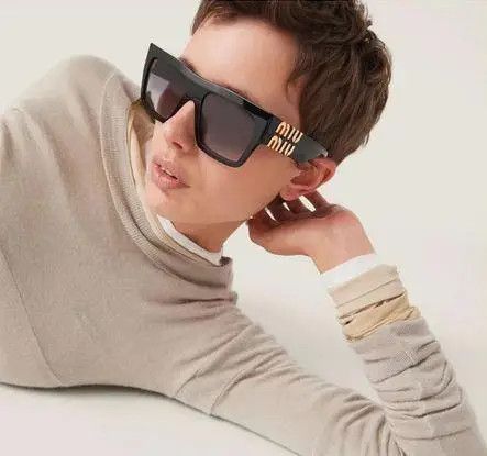 Miu Miu Miu Miu SMU10W 1AB-5D1 Sunglasses Size ONE SIZE - 6 Thumbnail