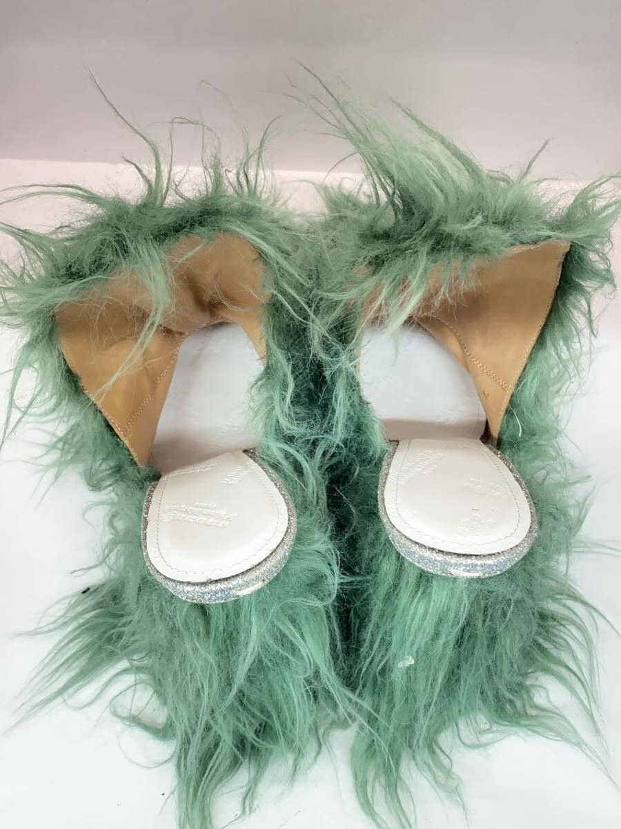 Maison Margiela Fluffy Fur Pumps Heels Size US 6 / IT 36 - 3 Thumbnail
