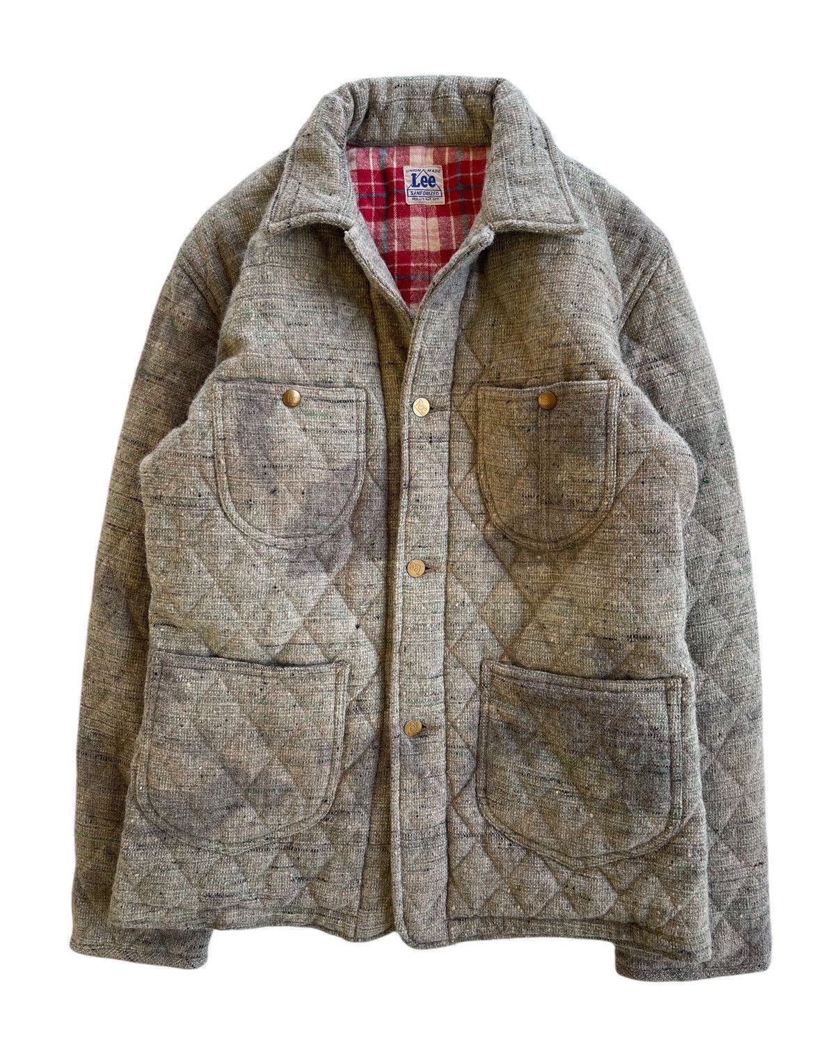 Lee 1980s Lee Sanforized Quilted Coverall Jacket Size US S / EU 44-46 / 1 - 1 Thumbnail