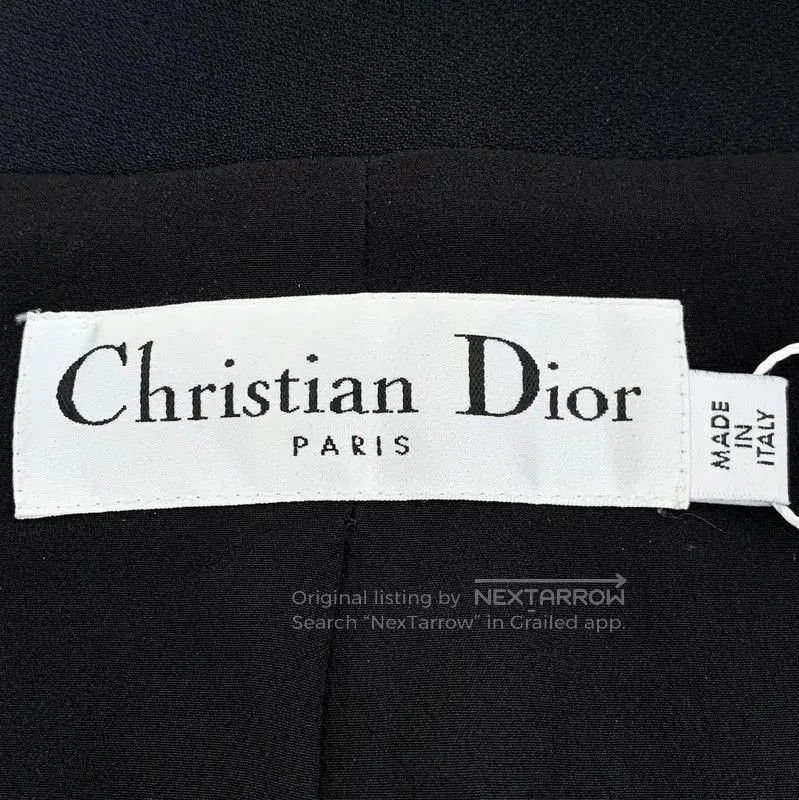 Dior Dior Black Wool Women's Jacket . Size S / US 4 / IT 40 - 5 Thumbnail