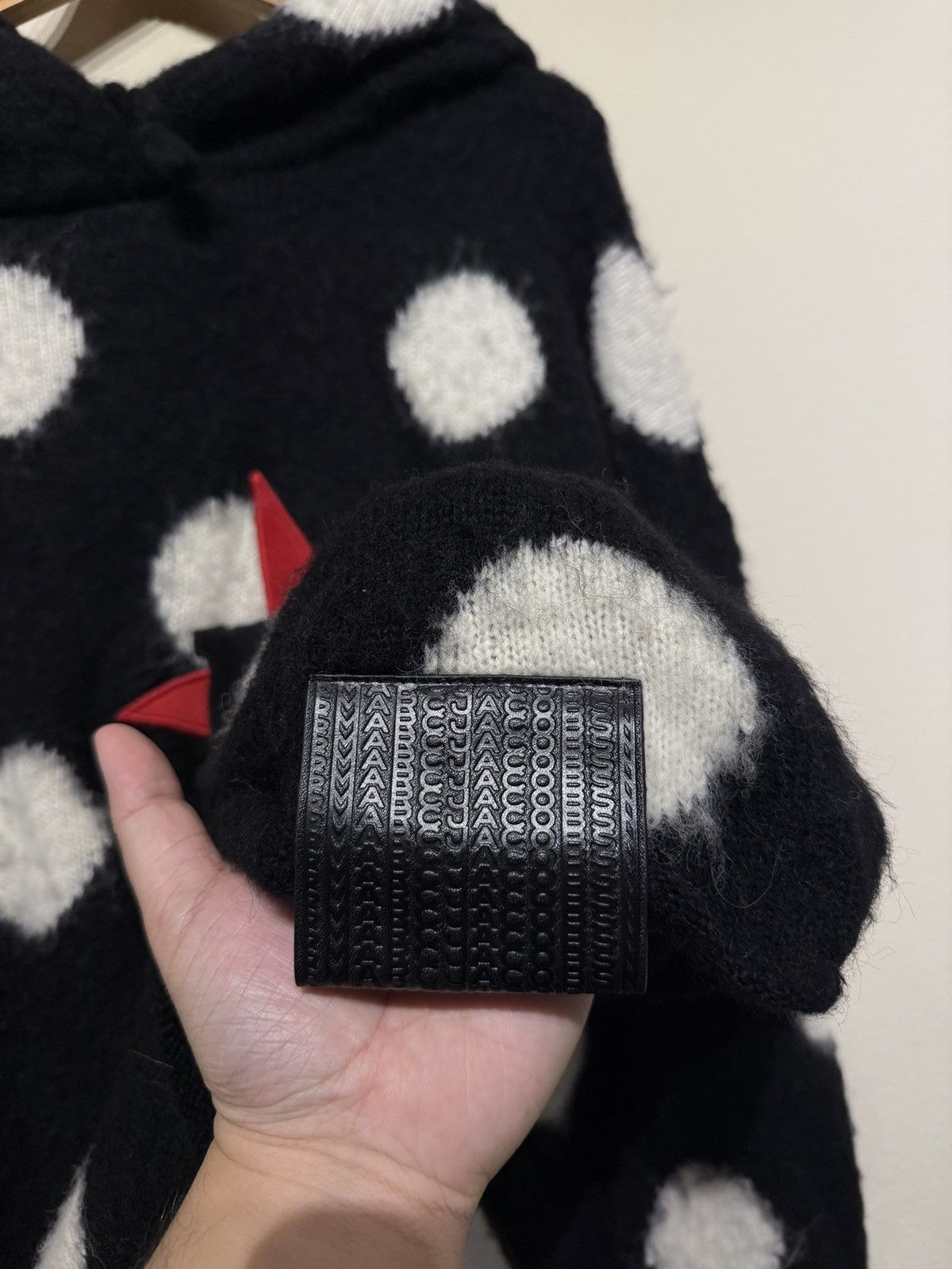 Cactus Plant Flea Market CPFM x Marc Jacobs Polka dot knit pullover hoodie Size US L / EU 52-54 / 3 - 6 Thumbnail