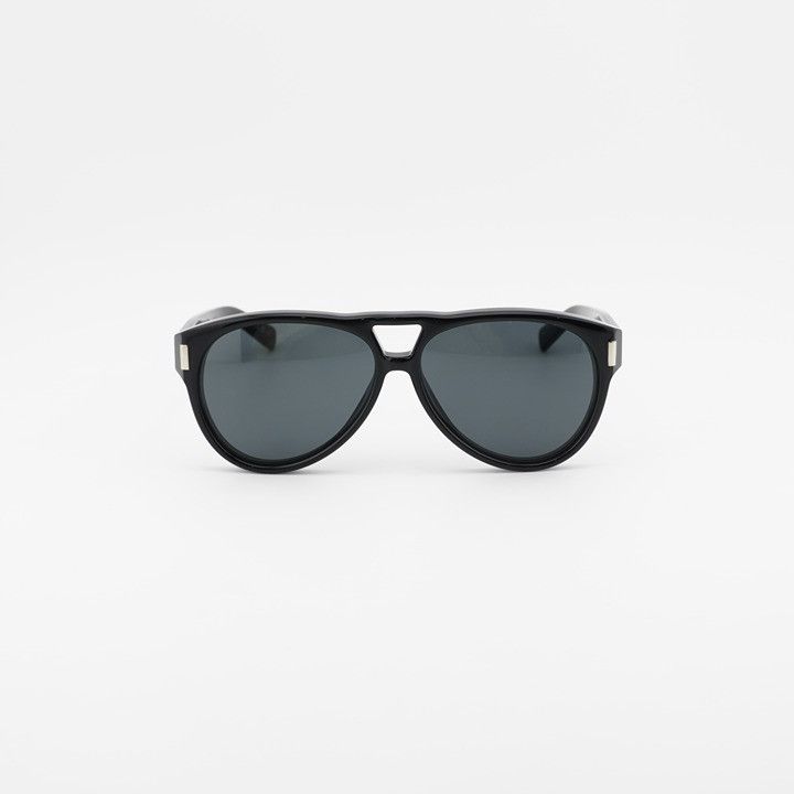 Saint Laurent Paris Saint Laurent SL705 001 Sunglasses Black Square Frame Size ONE SIZE - 2 Thumbnail