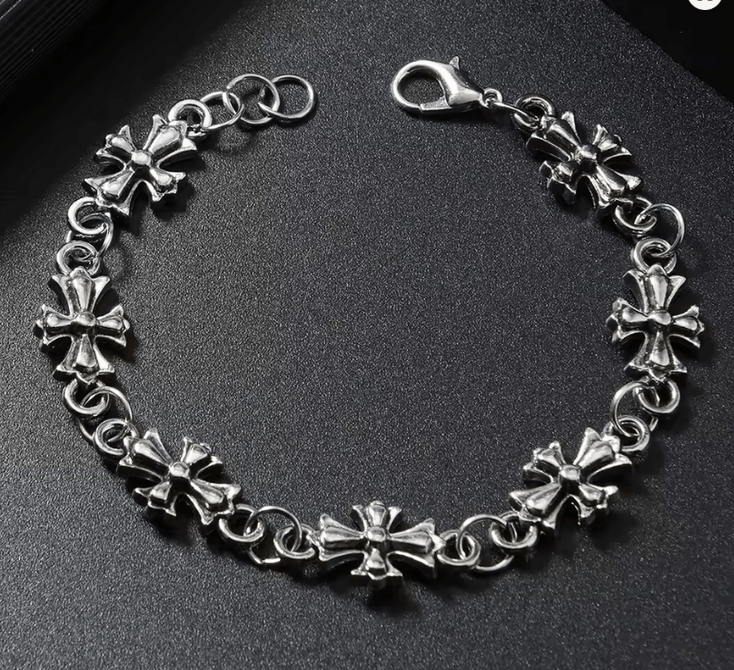 Japanese Brand Gothic Cross Bracelet Size ONE SIZE - 1 Thumbnail