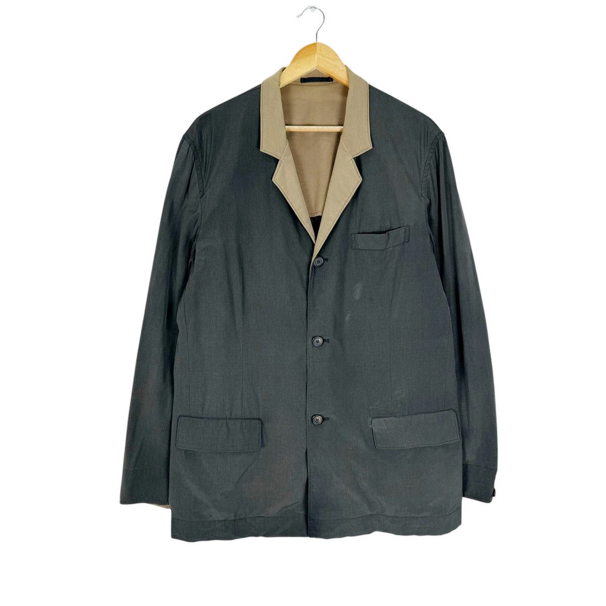 Yohji Yamamoto 🔥Y’S FOR MEN WOOL BLAZER COAT Size US L / EU 52-54 / 3 - 2 Thumbnail