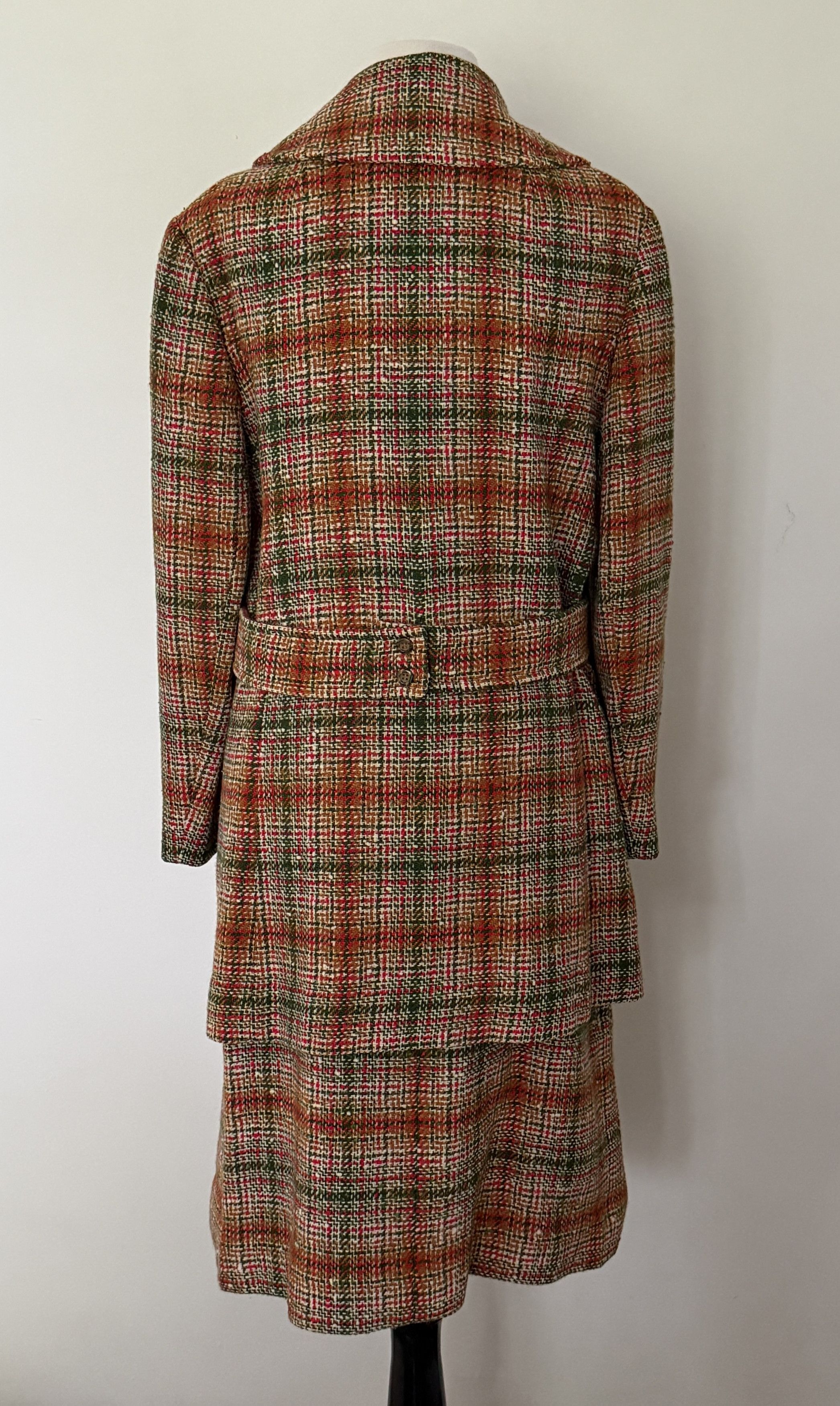 Pendleton Pendleton Wool Plaid 3 Piece Suit Blazer Skirt Trousers Size 40" / US 18 - 4 Thumbnail