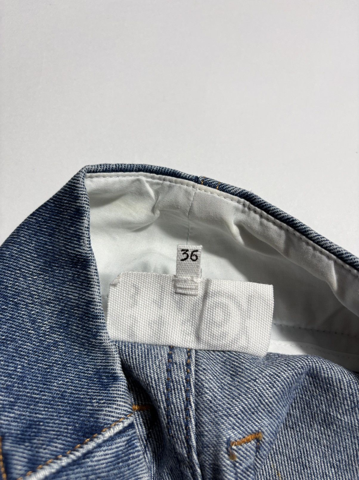 Maison Margiela MM6 MAISON MARGIELA HIGH-RISE WIDE-LEG DENIM JEANS Size 25" / US 0 / IT 36 - 7 Thumbnail