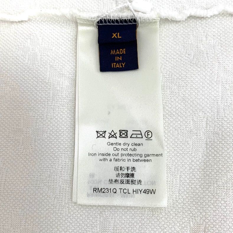 Louis Vuitton Louis Vuitton 23 white logo embossed full-print cotton cre Size US XL / EU 56 / 4 - 6 Thumbnail