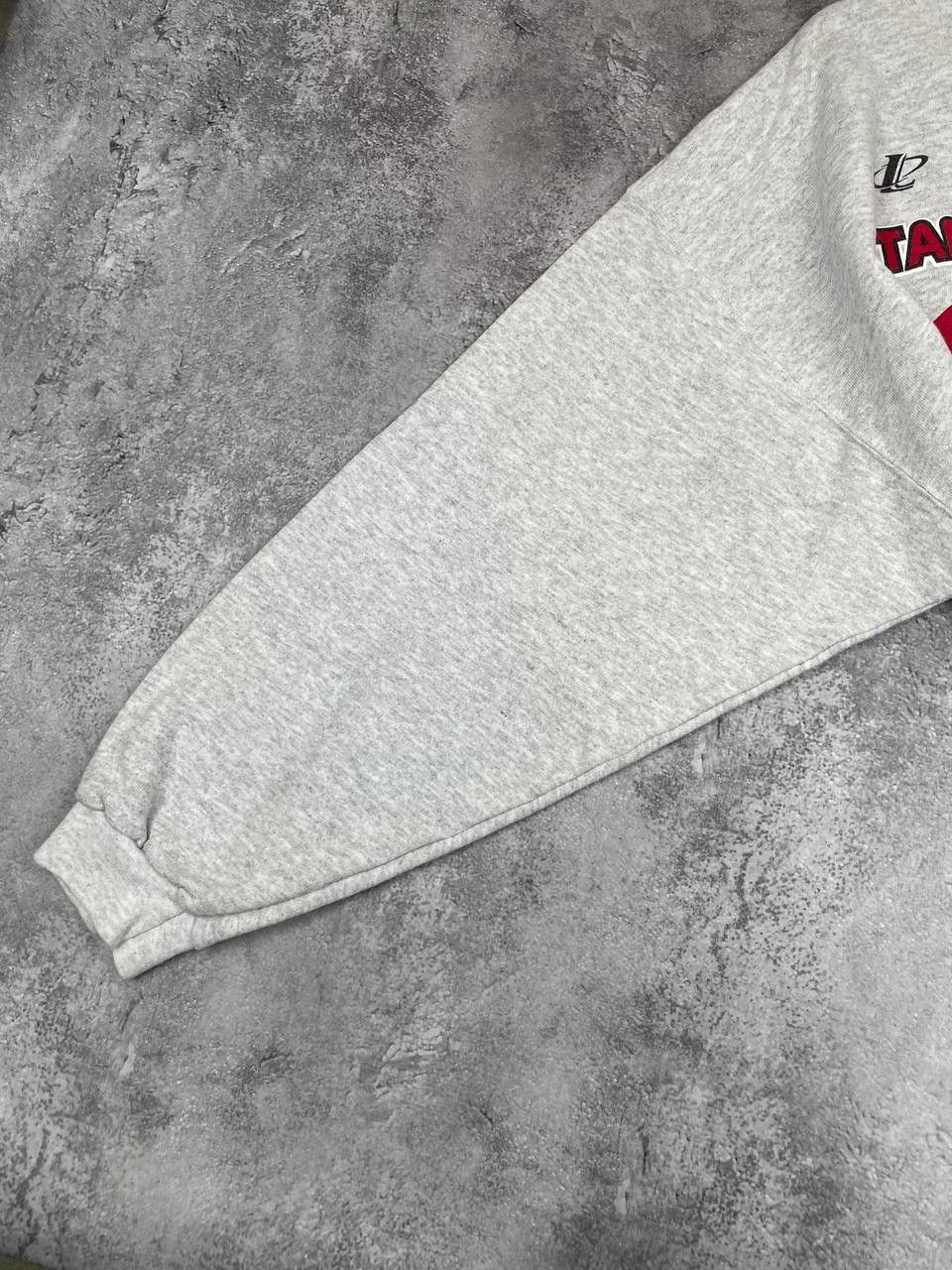 Logo Athletic Logo Athletic Men Cotton Blend Sweatshirt Tampa Bay Grey Size US XL / EU 56 / 4 - 5 Thumbnail