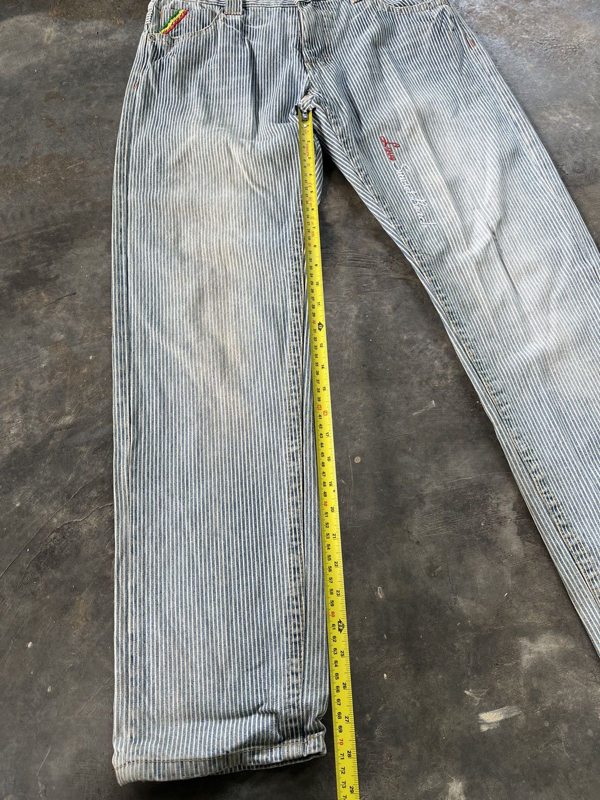 Hysteric Glamour × Japanese Brand × Vintage Hickory Denim Hysteric Inspired Size US 31 - 12 Thumbnail