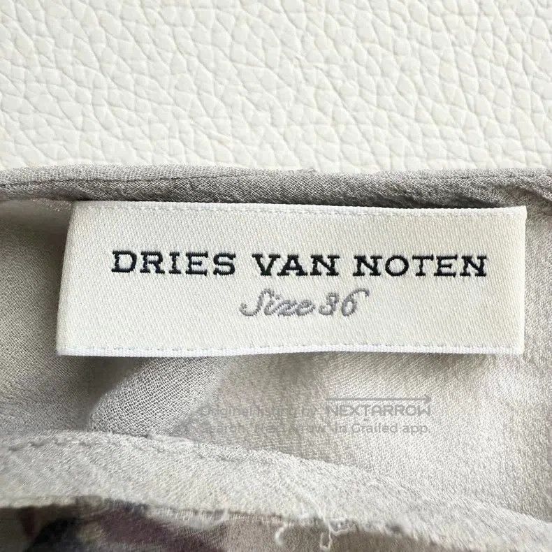 Dries Van Noten Dries Van Noten size:36 Gray Long-Sleeve Top Size S / US 4 / IT 40 - 6 Thumbnail