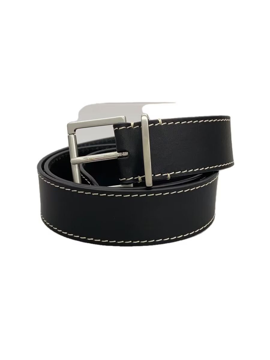 Maison Margiela Contrast Stitch Leather Belt Size ONE SIZE - 1 Thumbnail