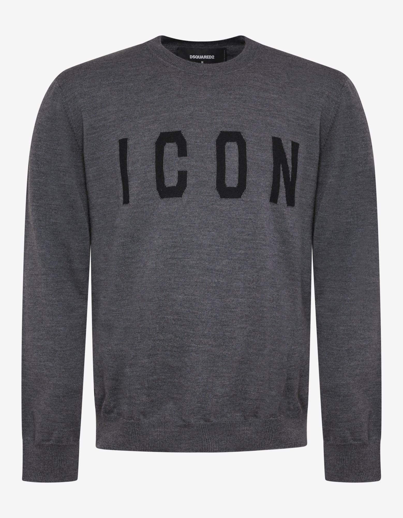 Dsquared2 Dsquared2 Grey Icon Sweater Size US XS / EU 42 / 0 - 1 Thumbnail