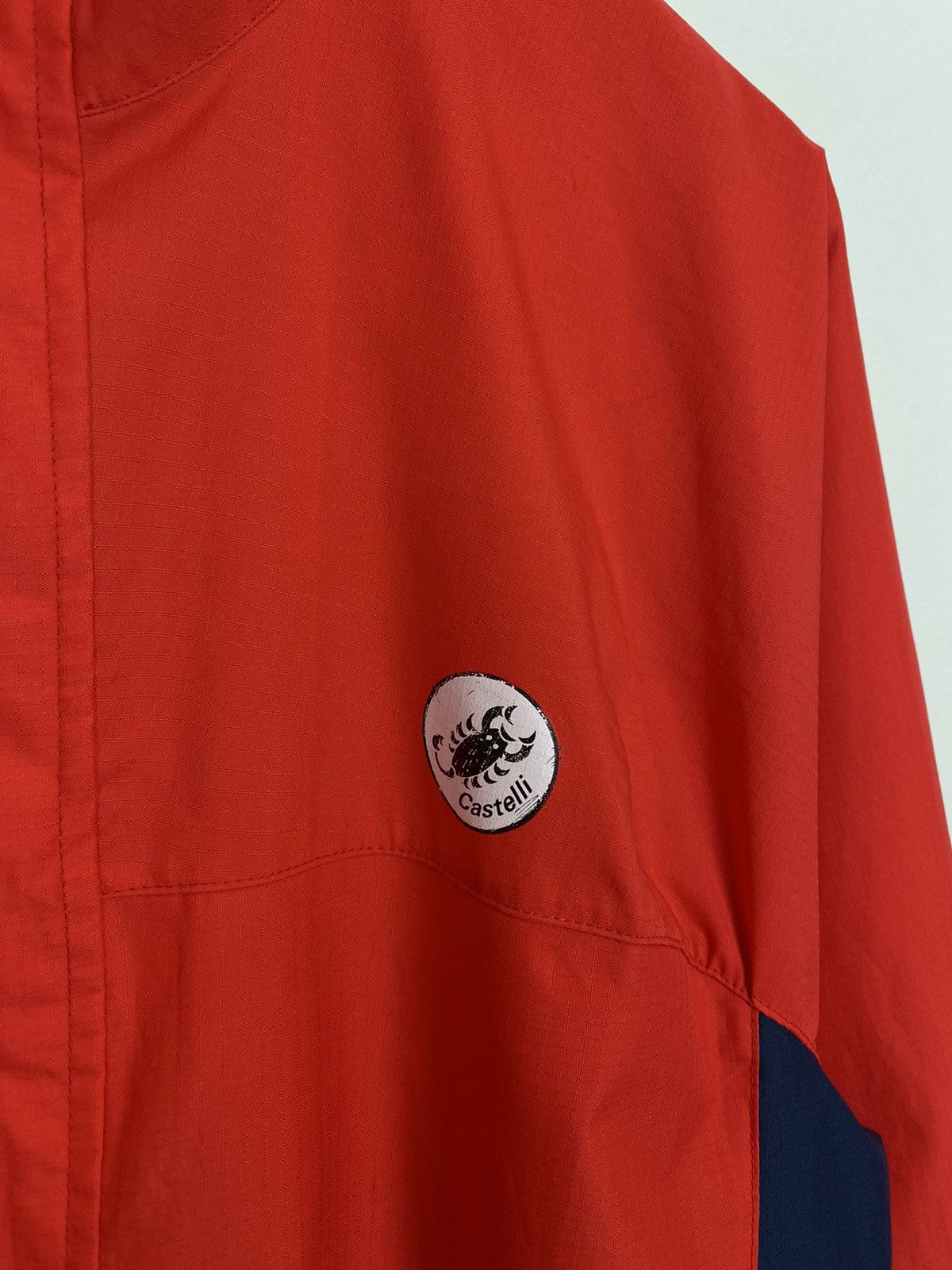 Rapha Vintage Castelli Activent Fabric Full Zip Light Jacket 90s Size US L / EU 52-54 / 3 - 3 Thumbnail